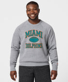 Miami Dolphins Gridiron Crewneck