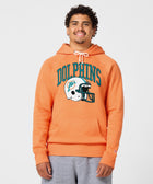 Miami Dolphins Helmet Retro Hoodie