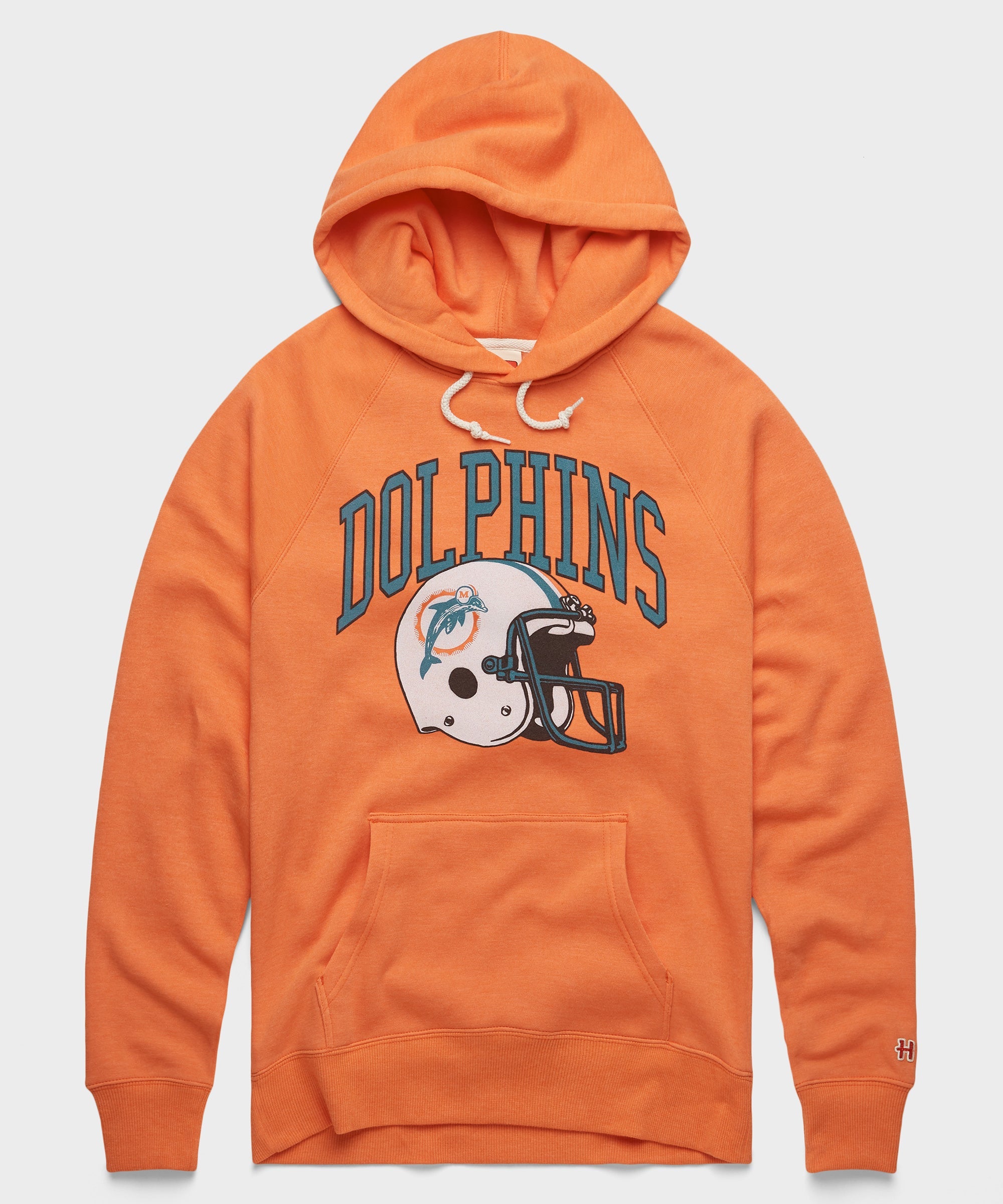 Miami Dolphins Helmet Retro Hoodie