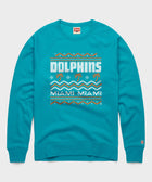 Miami Dolphins Holiday Crewneck