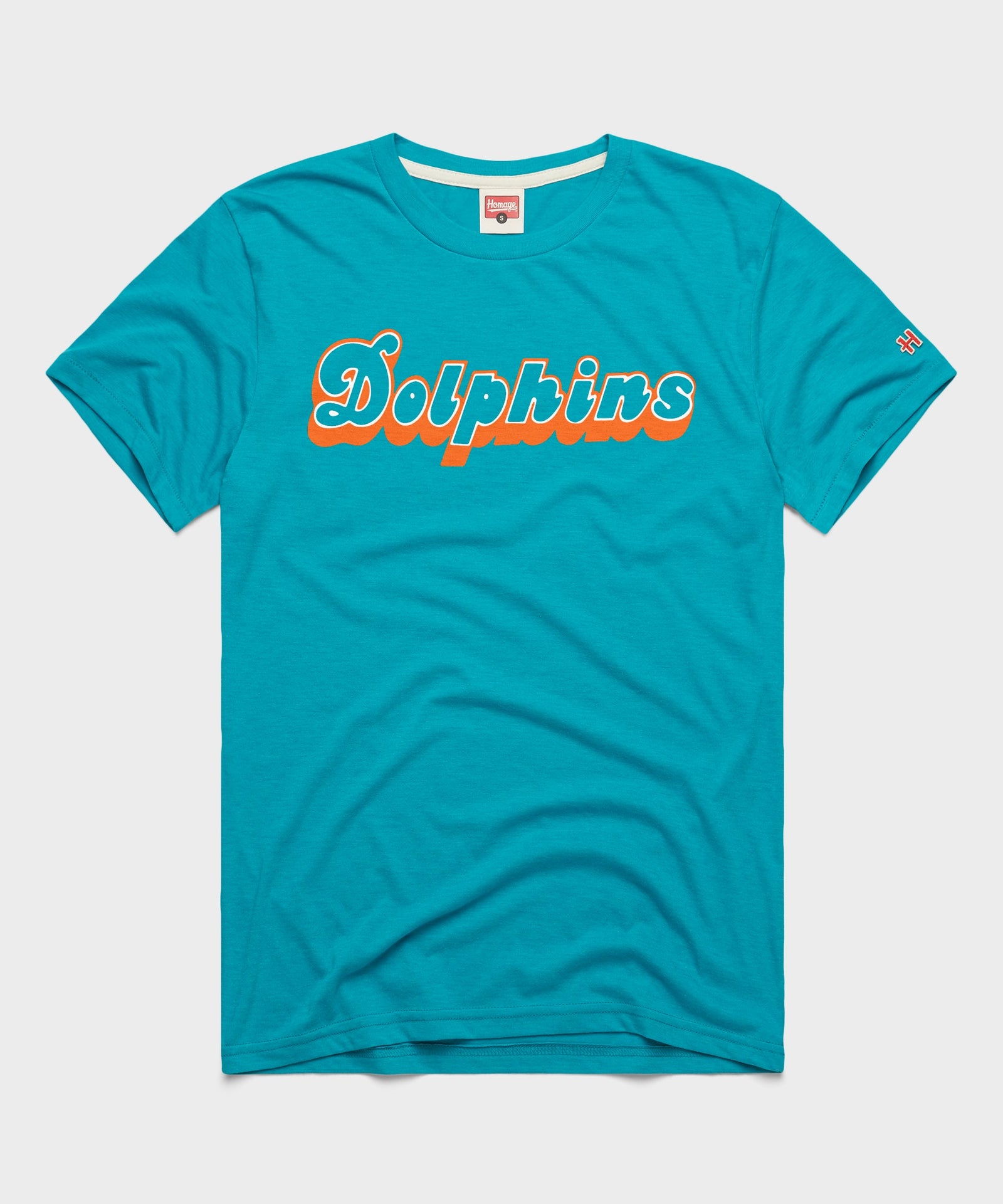 Miami Dolphins Wordmark '80 T Shirt
