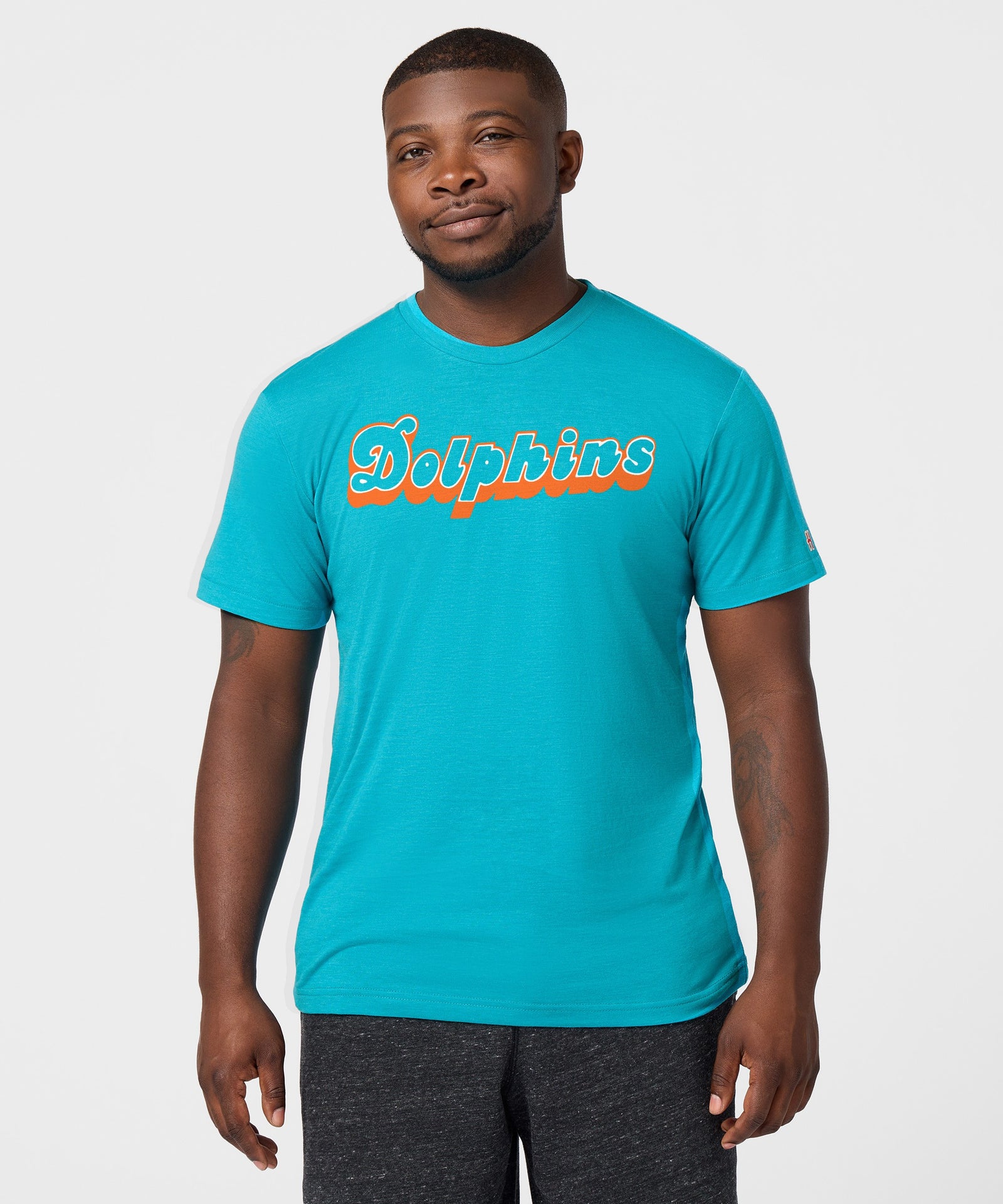 Miami Dolphins Wordmark '80 T Shirt