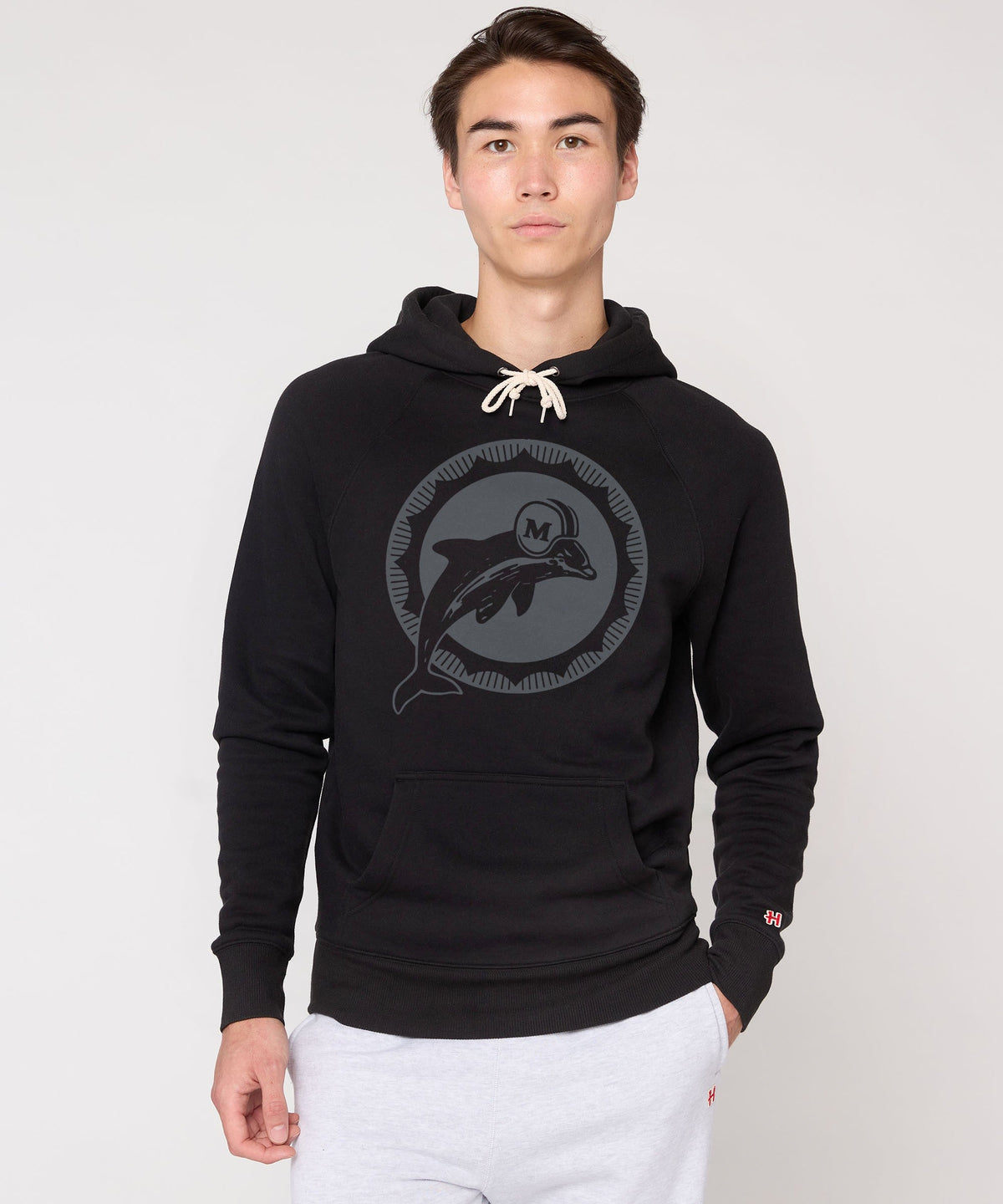 Miami Dolphins '66 Blackout Hoodie