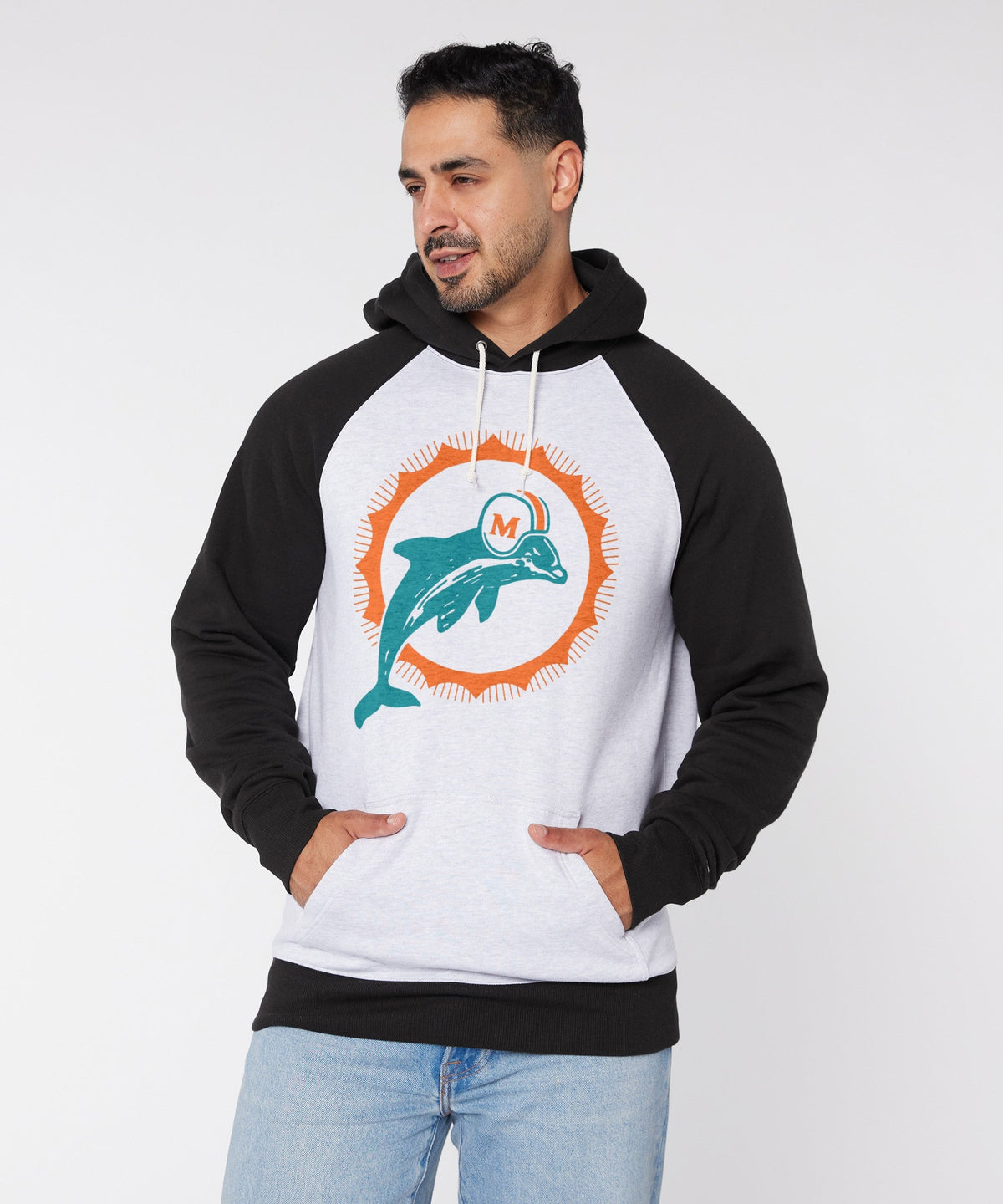 Miami Dolphins '66 Colorblock Hoodie