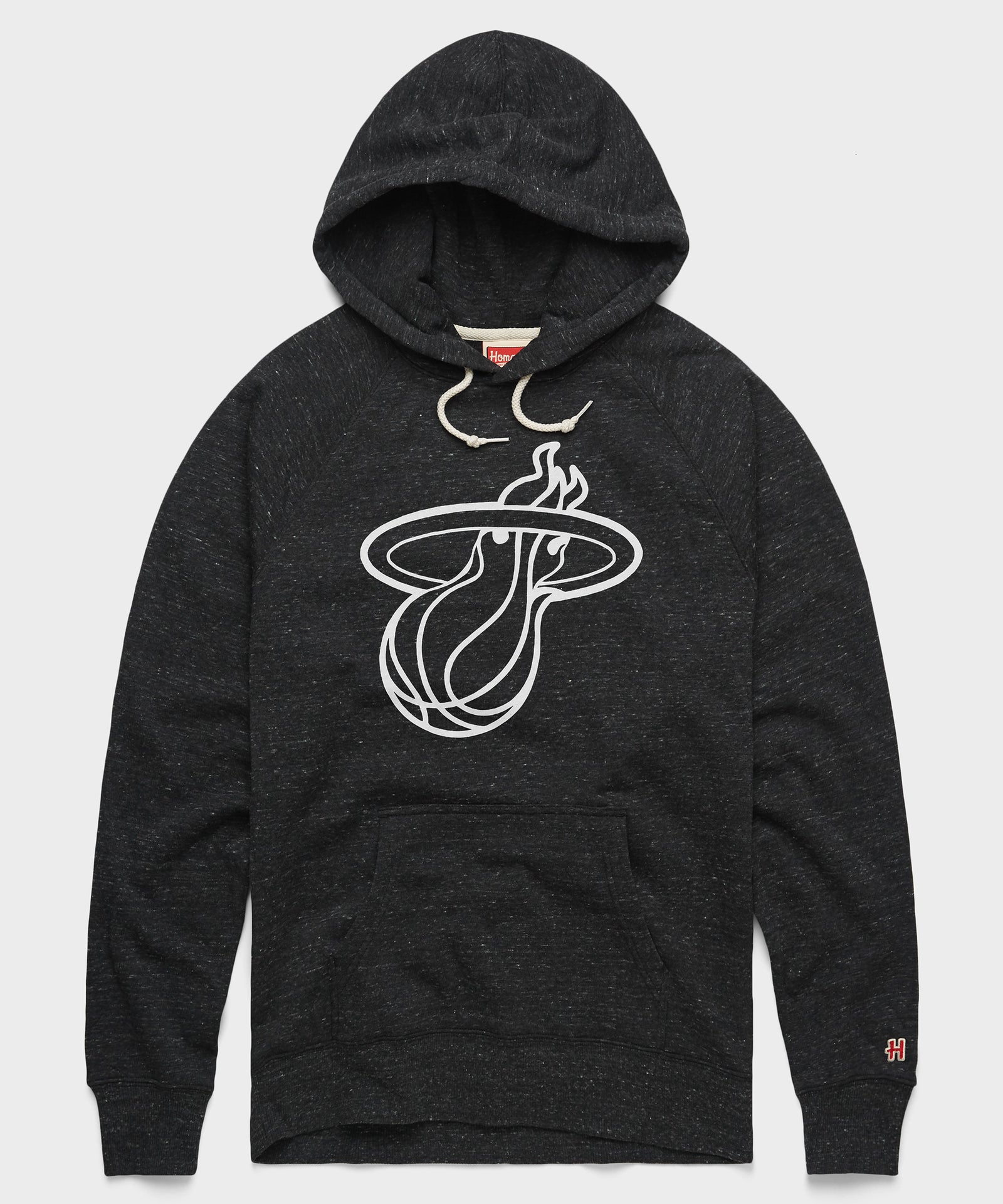 Miami Heat Blacktop Logo Hoodie