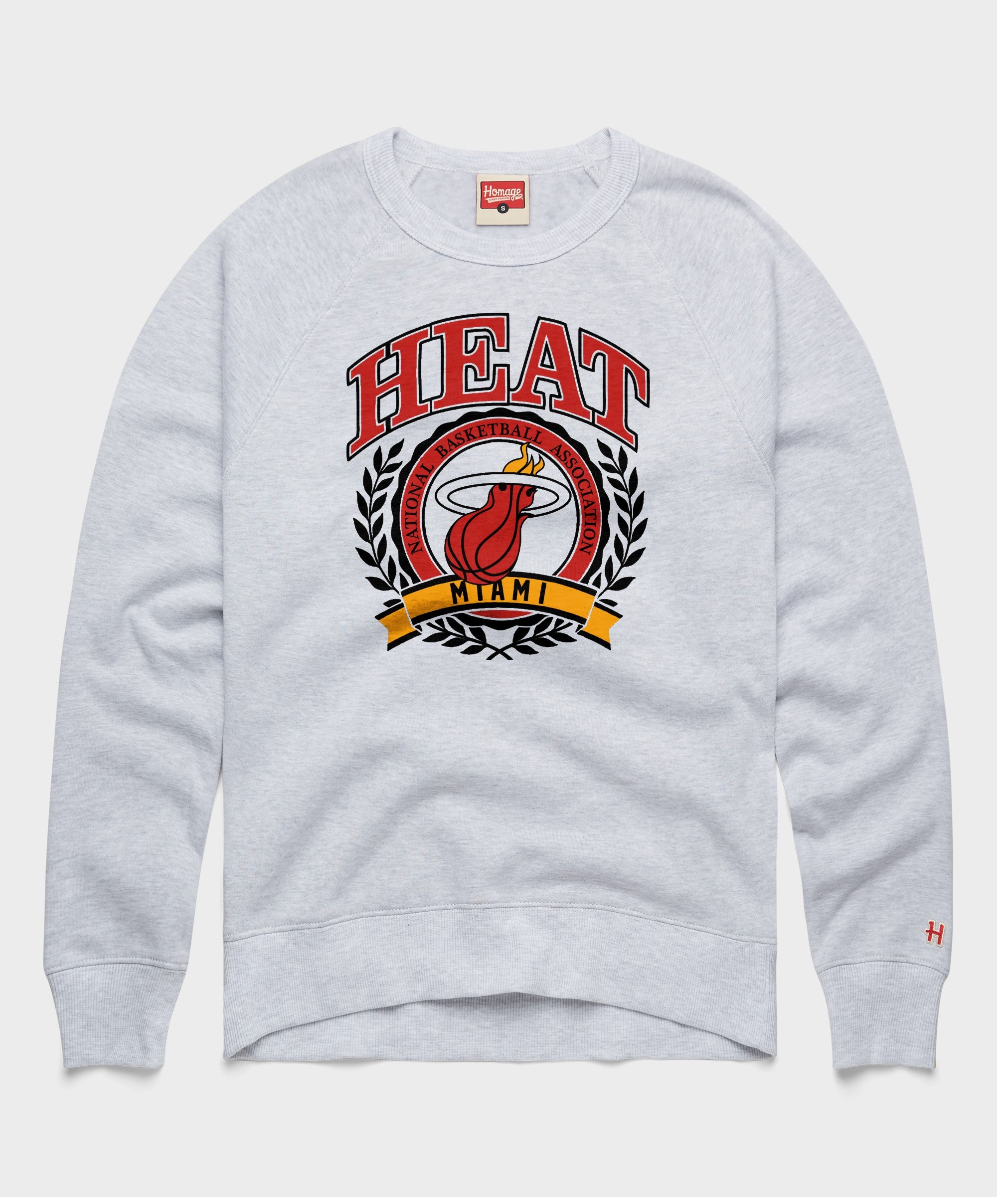 Miami Heat Crest Crewneck