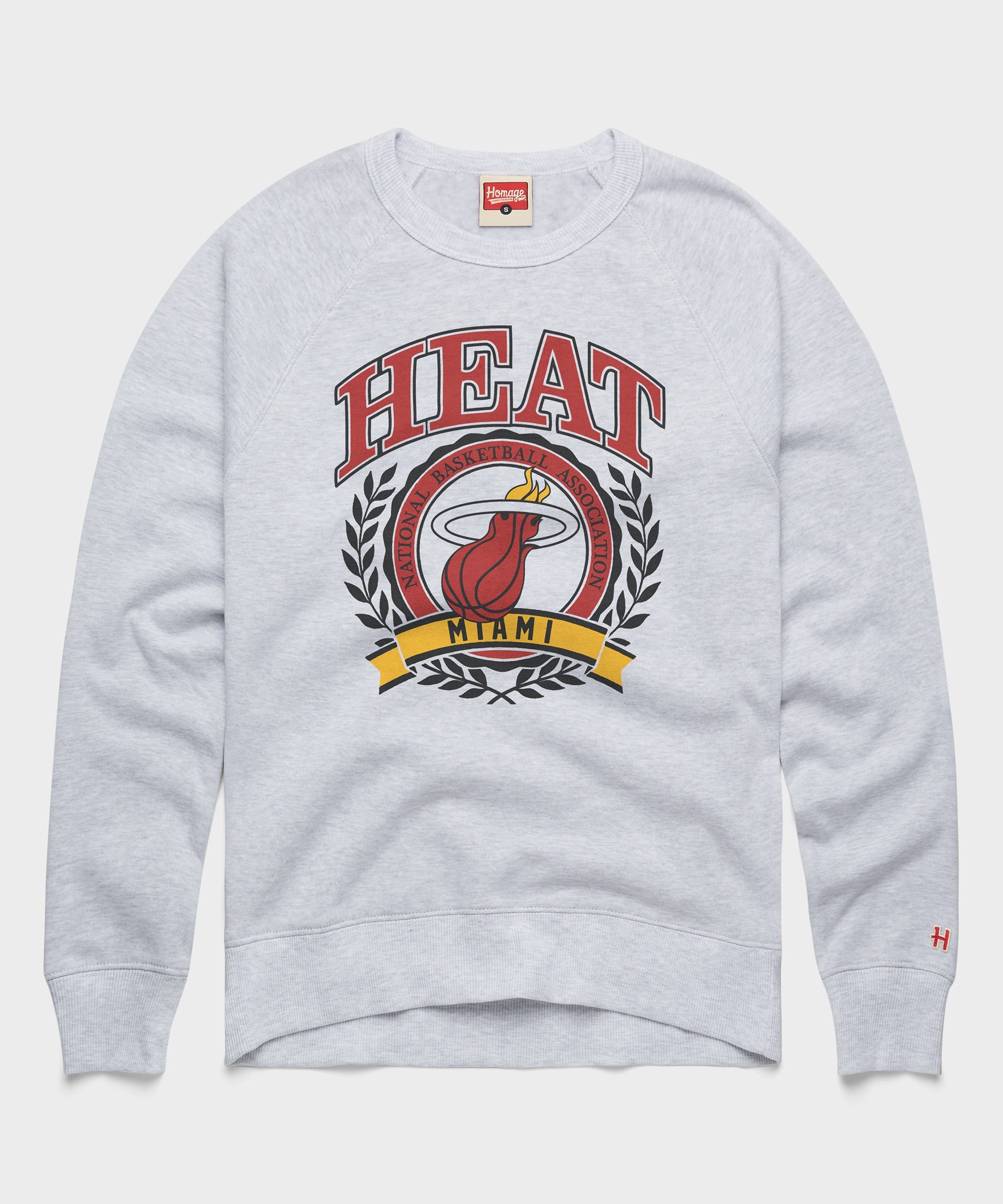 Miami Heat Crest Crewneck