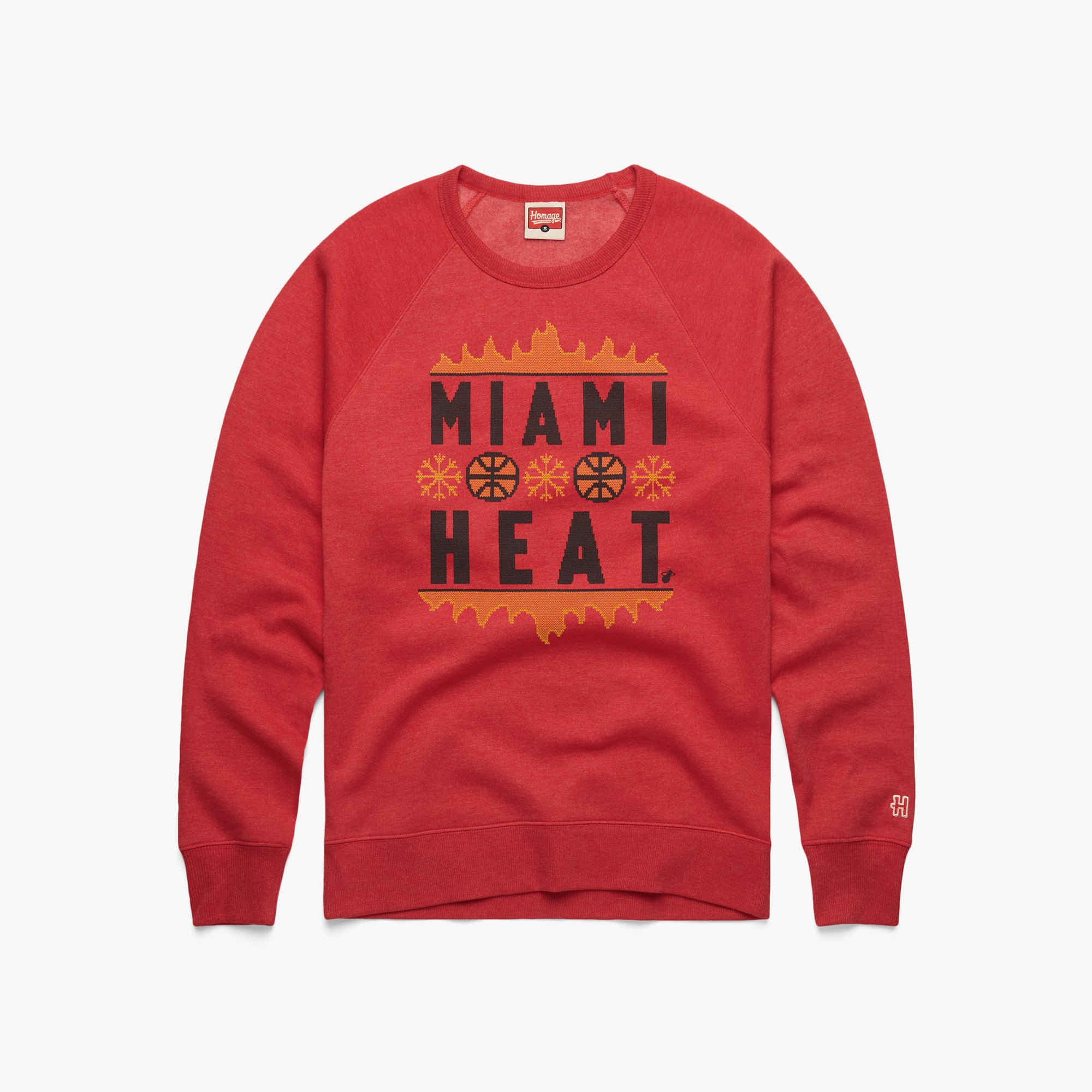 Miami Heat Holiday Crewneck