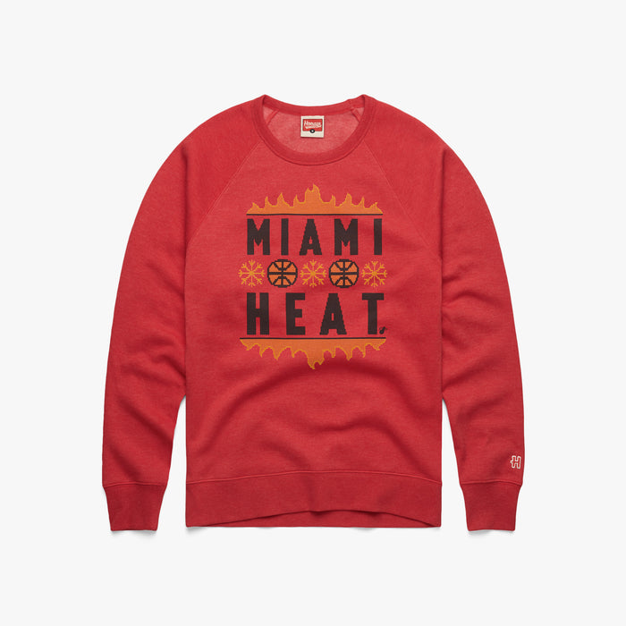 Miami Heat Holiday Crewneck