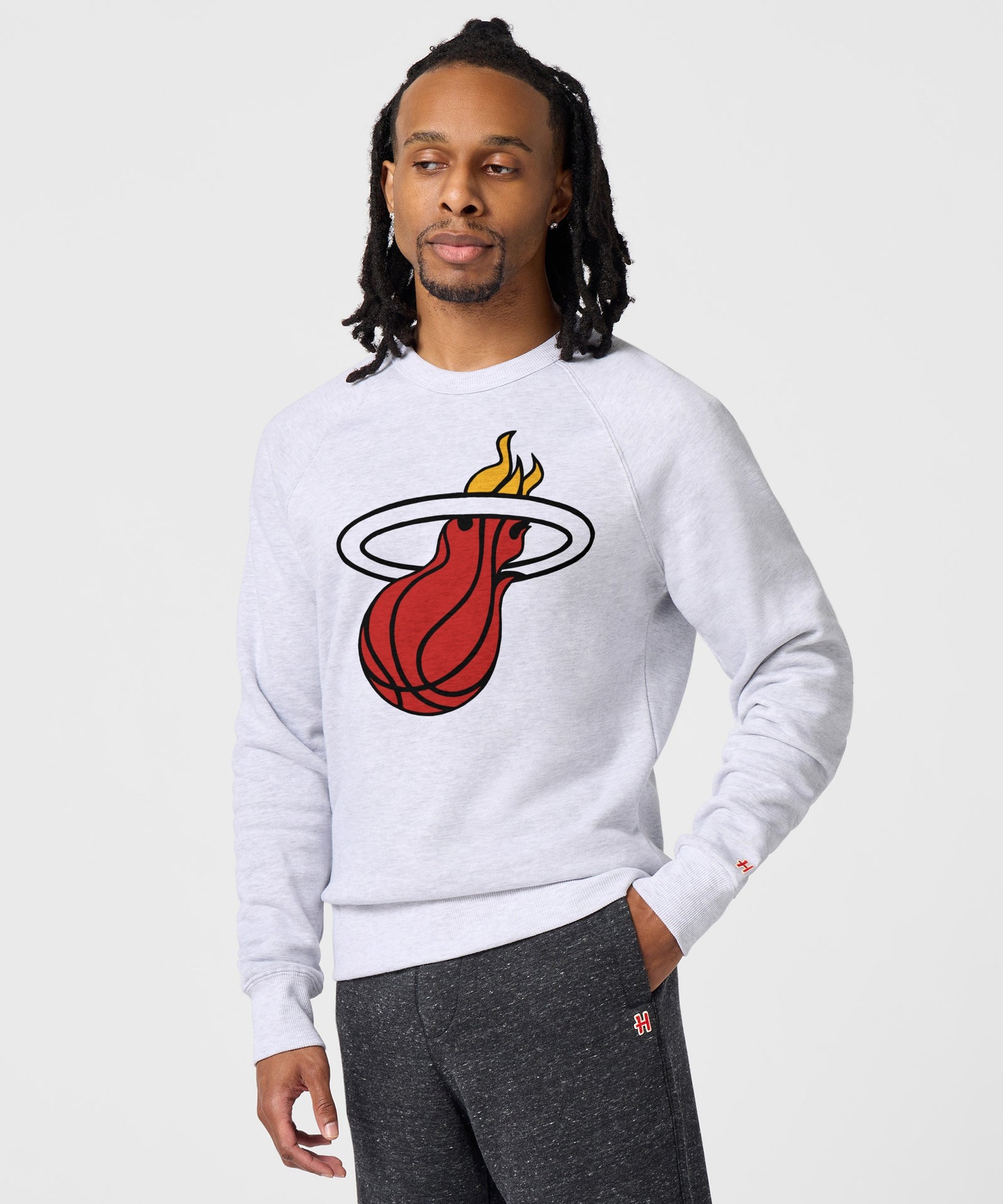 Miami Heat Logo Crewneck