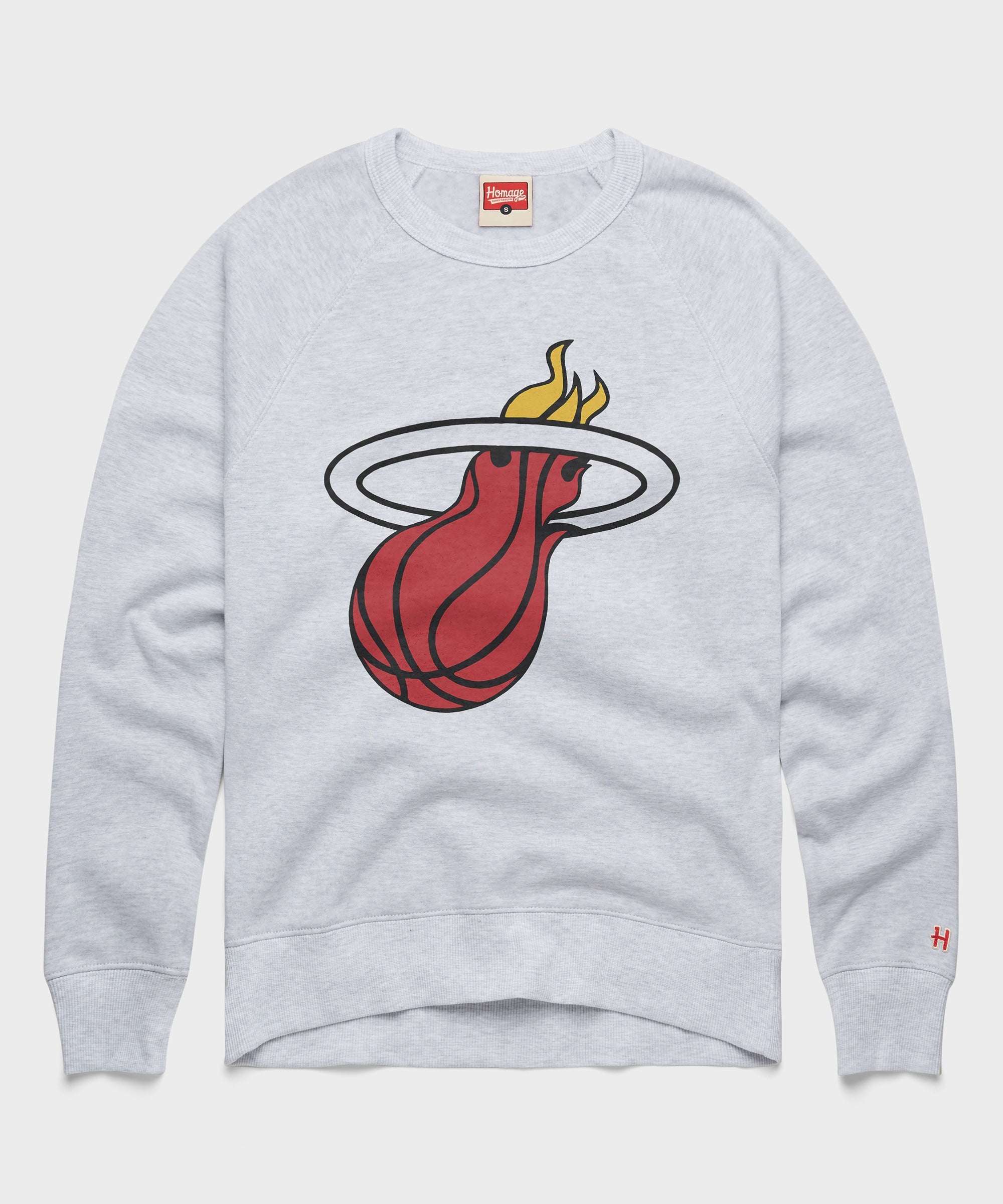 Miami Heat Logo Crewneck