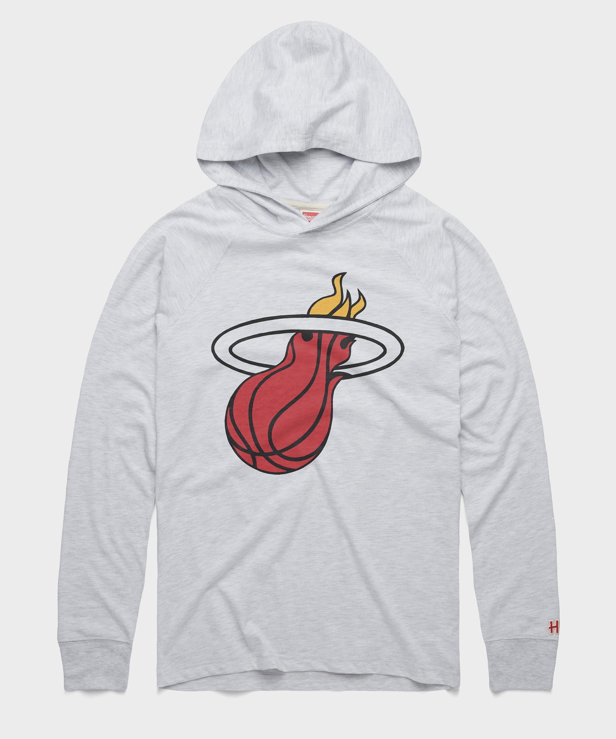 Miami Heat Logo Lightweight Hoodie