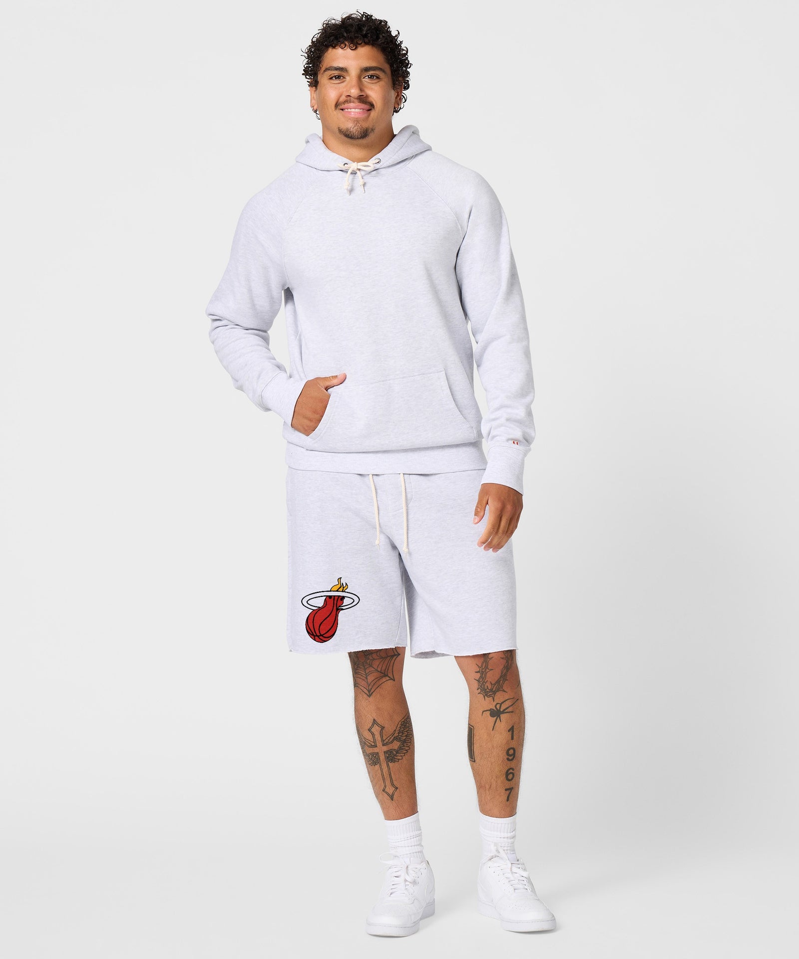 Miami Heat Logo Sweat Shorts
