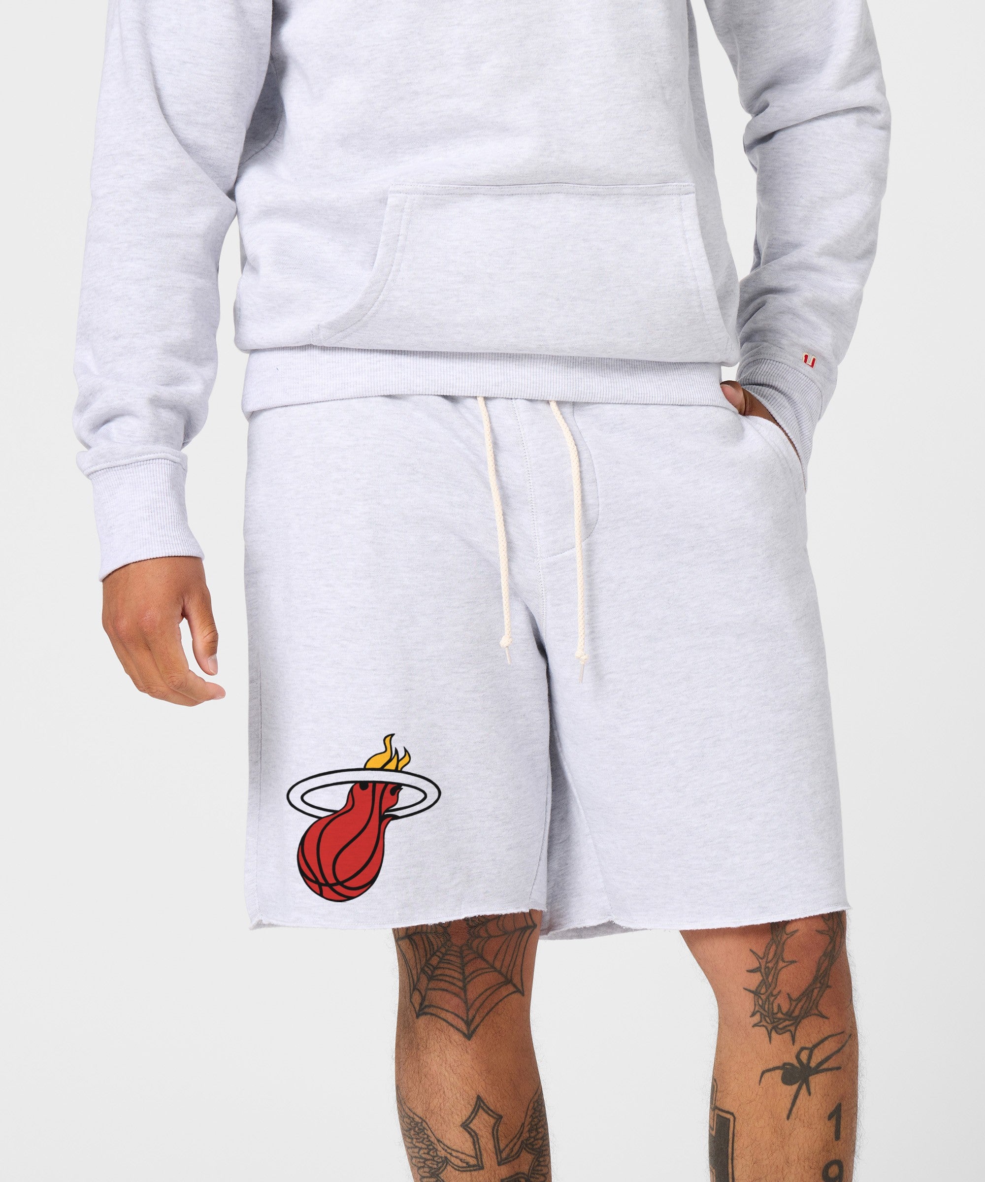 Miami Heat Logo Sweat Shorts