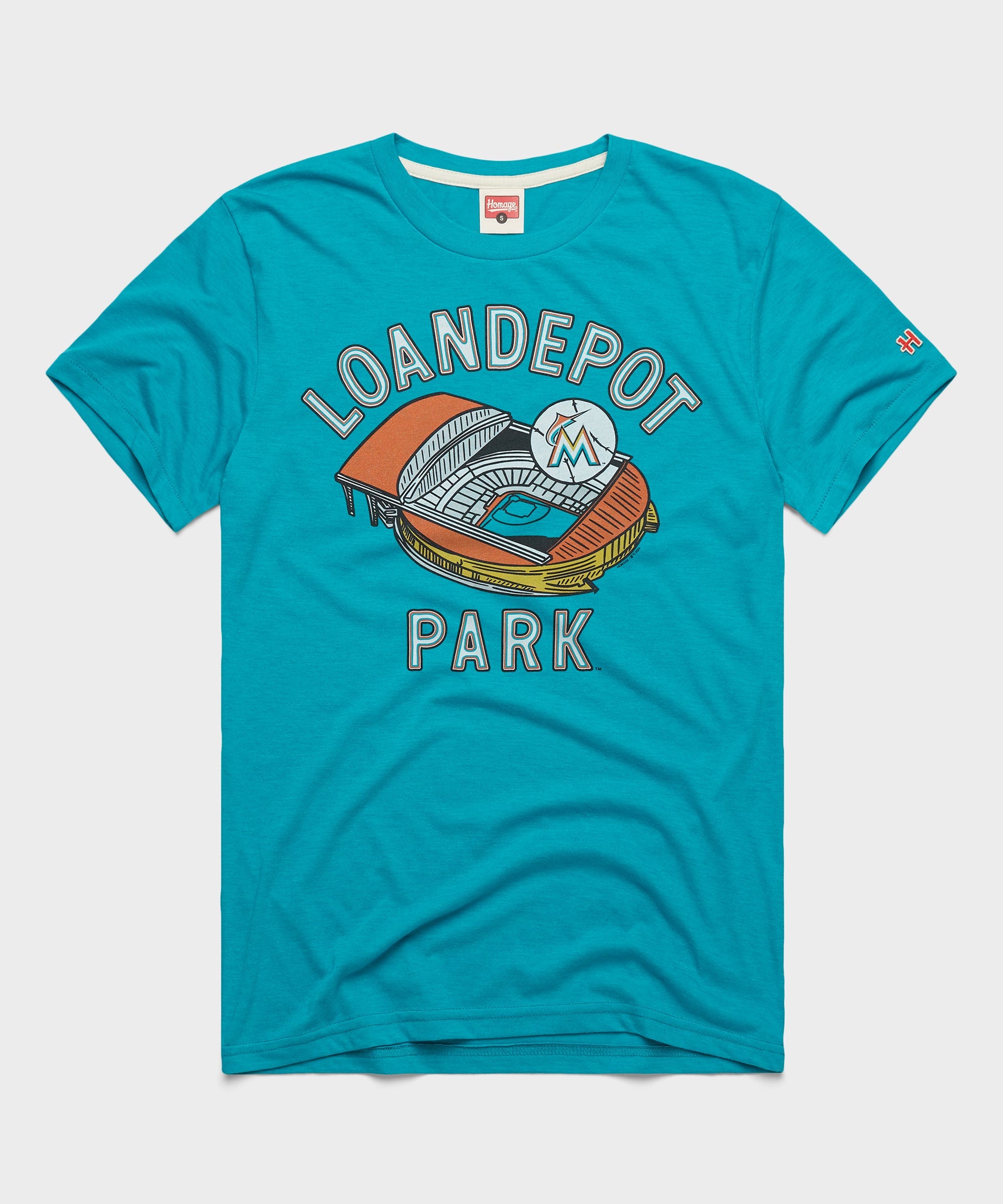 Miami Marlins LoanDepot Park Teal