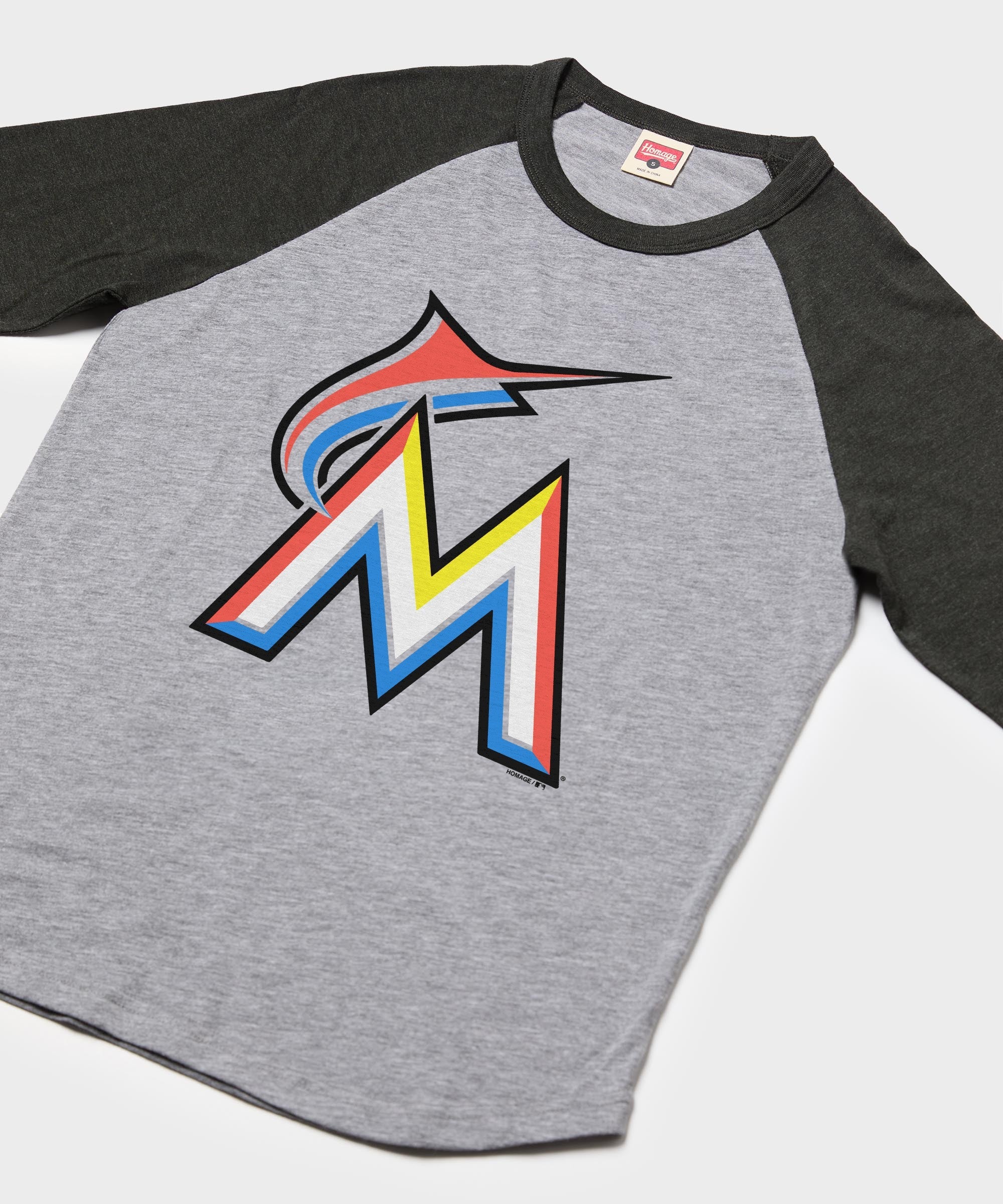 miami marlins '17 raglan