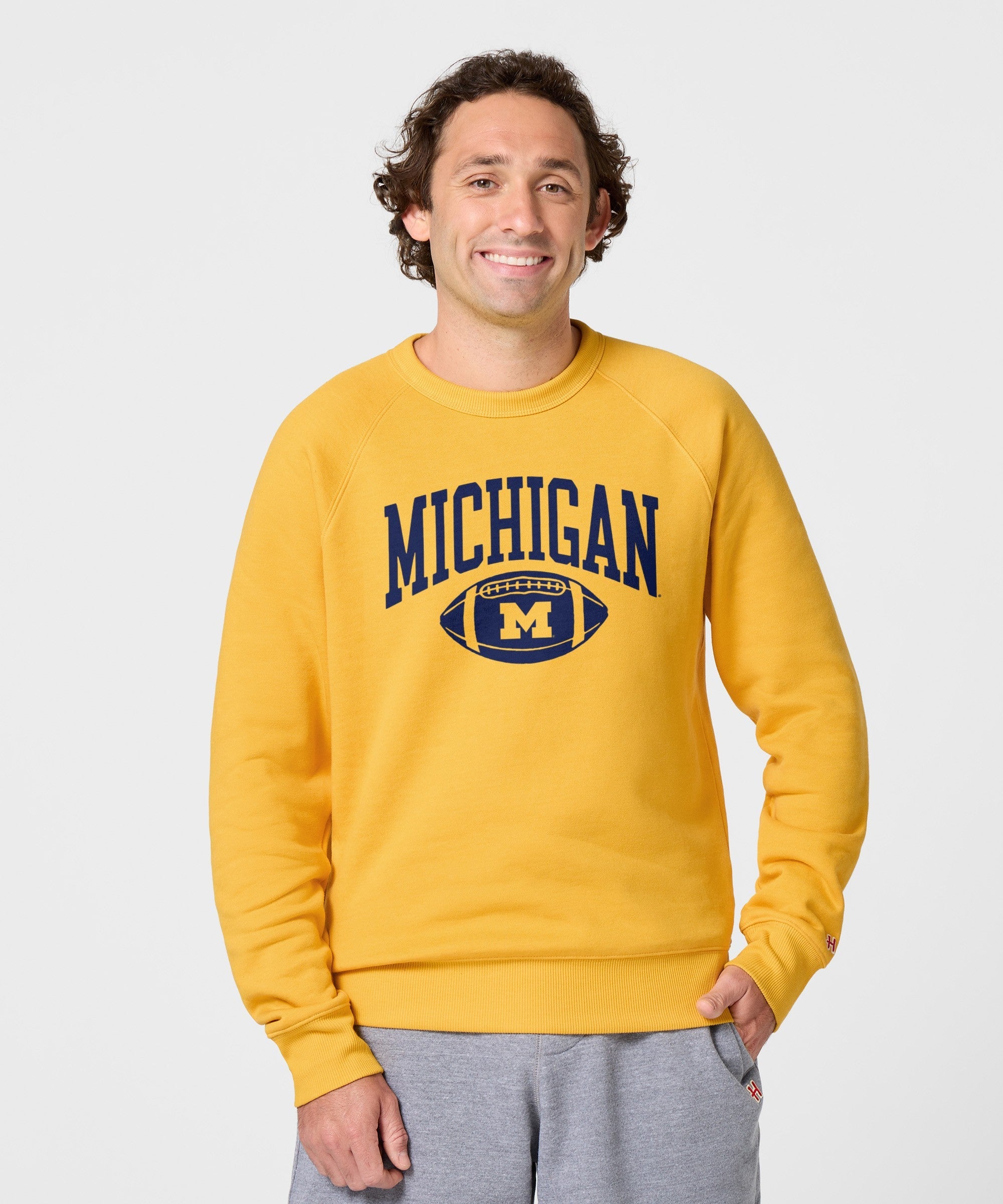 Michigan Arch Football Crewneck