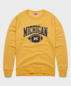 Michigan Arch Football Crewneck