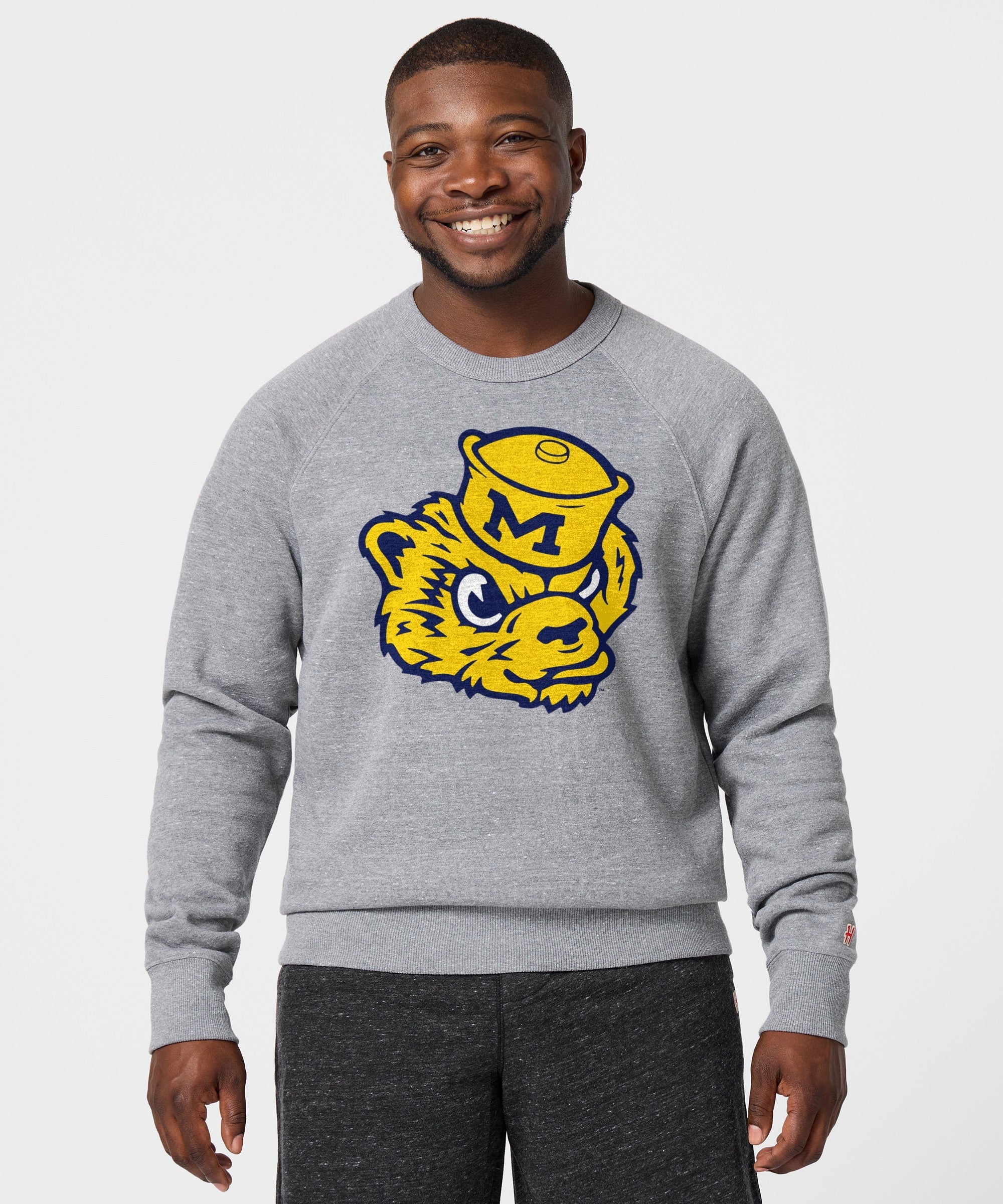 Michigan Wolverines Mascot Crewneck