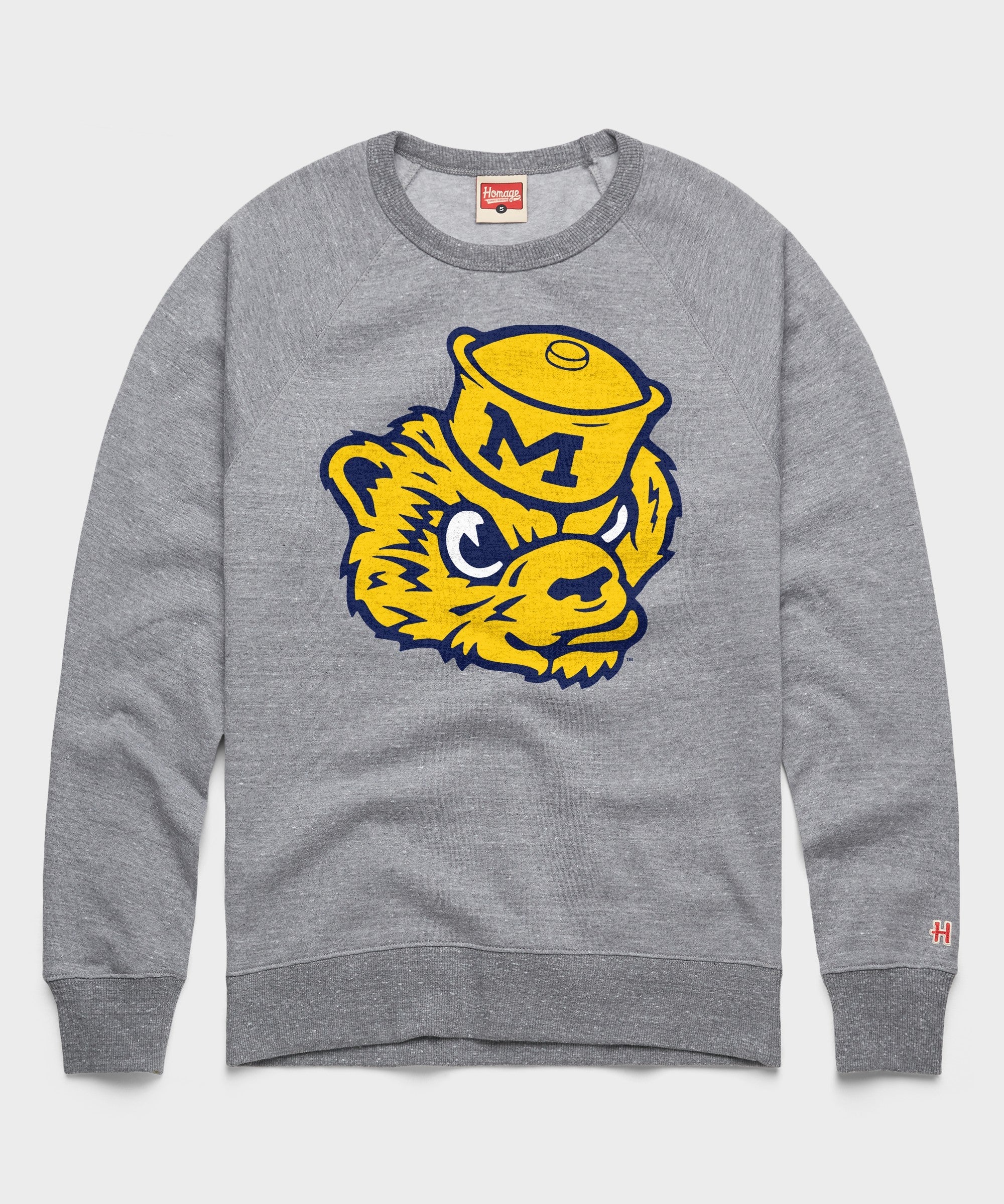 Michigan Wolverines Mascot Crewneck
