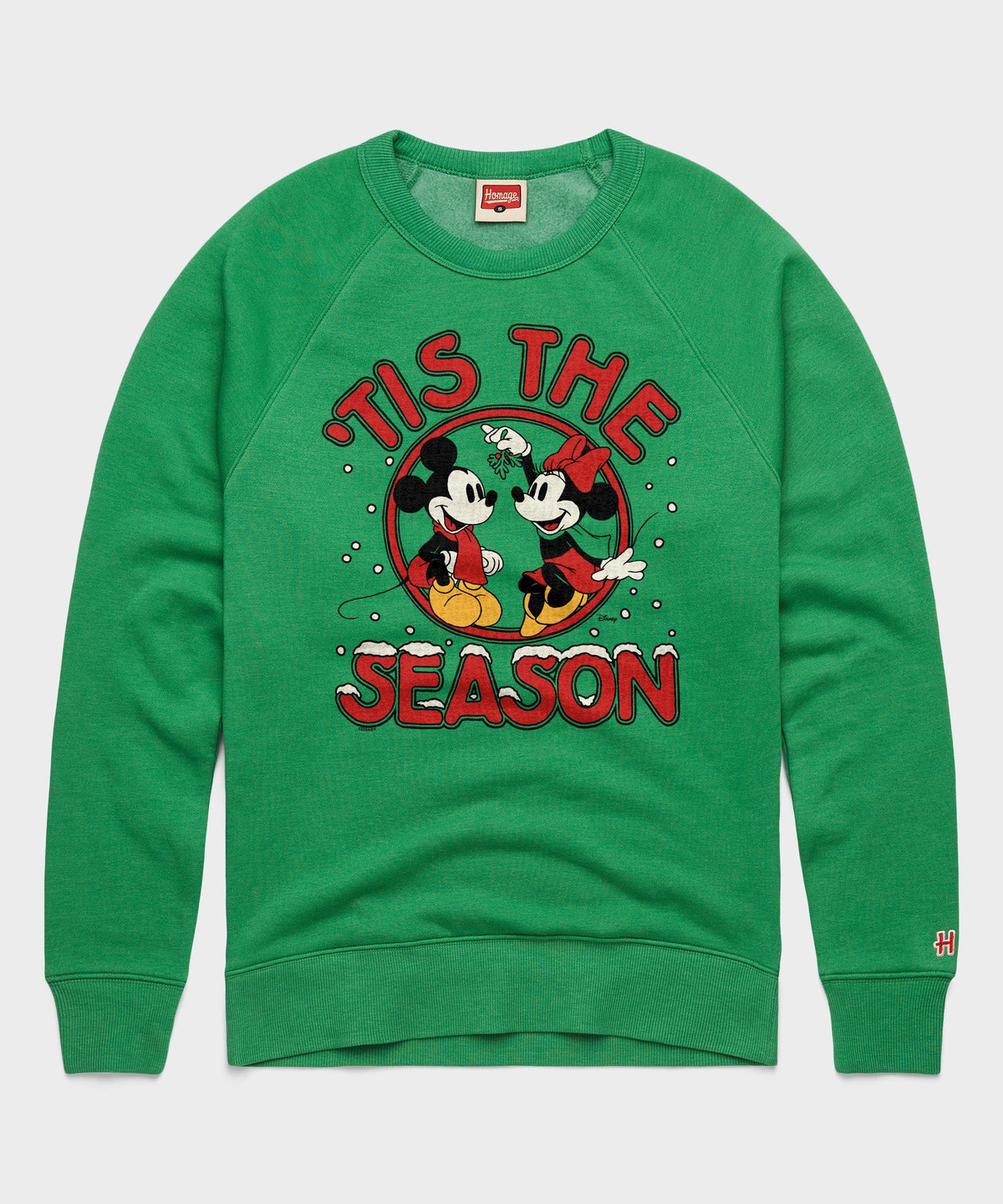 Mickey And Minnie 'Tis The Season Crewneck