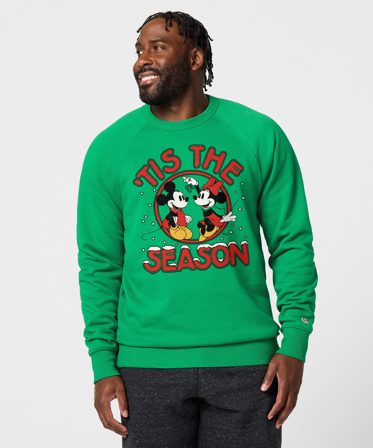 Mickey And Minnie 'Tis The Season Crewneck