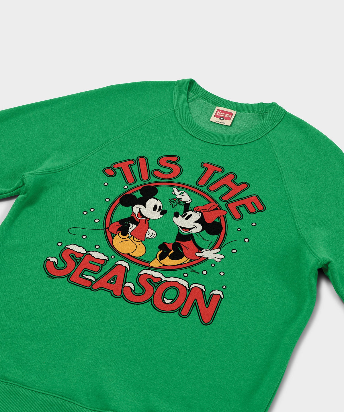 Mickey And Minnie 'Tis The Season Crewneck