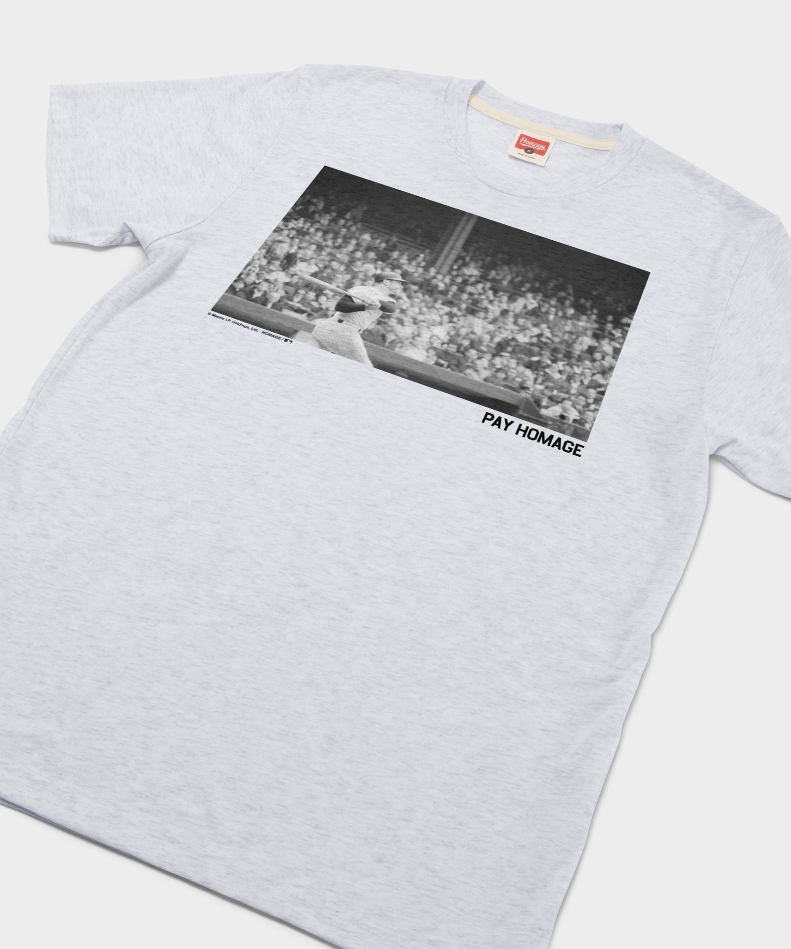 Mickey Mantle Pay Homage