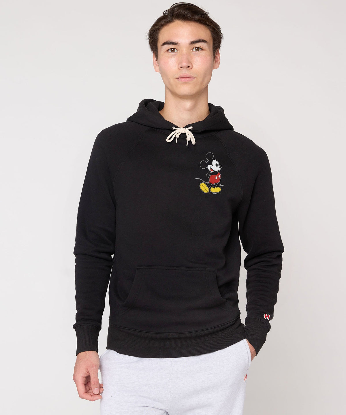 Mickey Mouse Left Chest Hoodie
