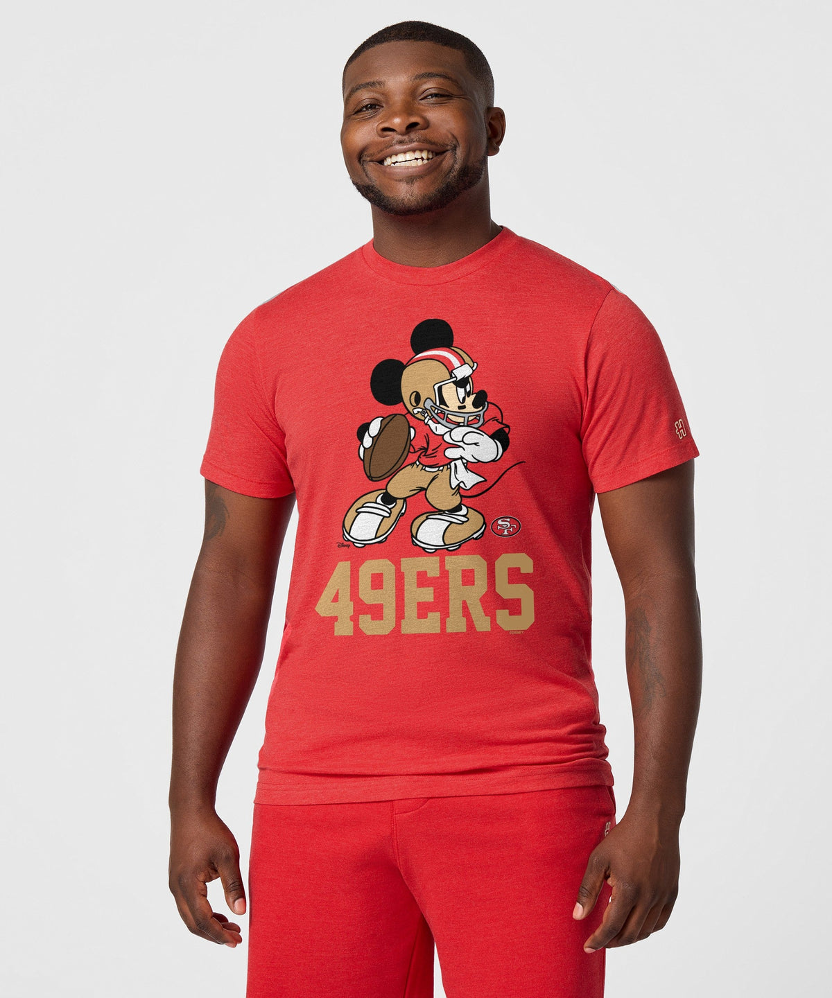 Mickey Mouse Quarterback x San Francisco 49ers
