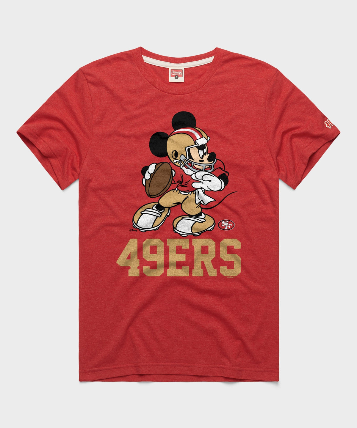 Mickey Mouse Quarterback x San Francisco 49ers
