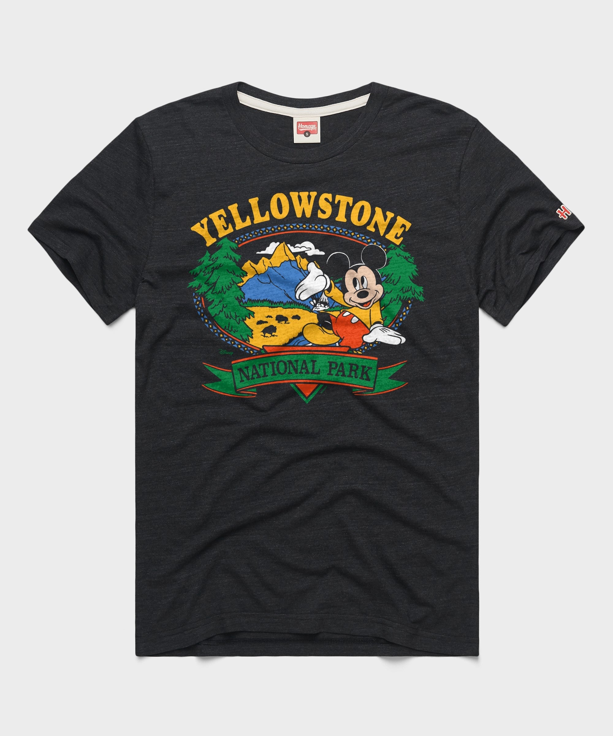 Mickey Mouse Yellowstone National Park