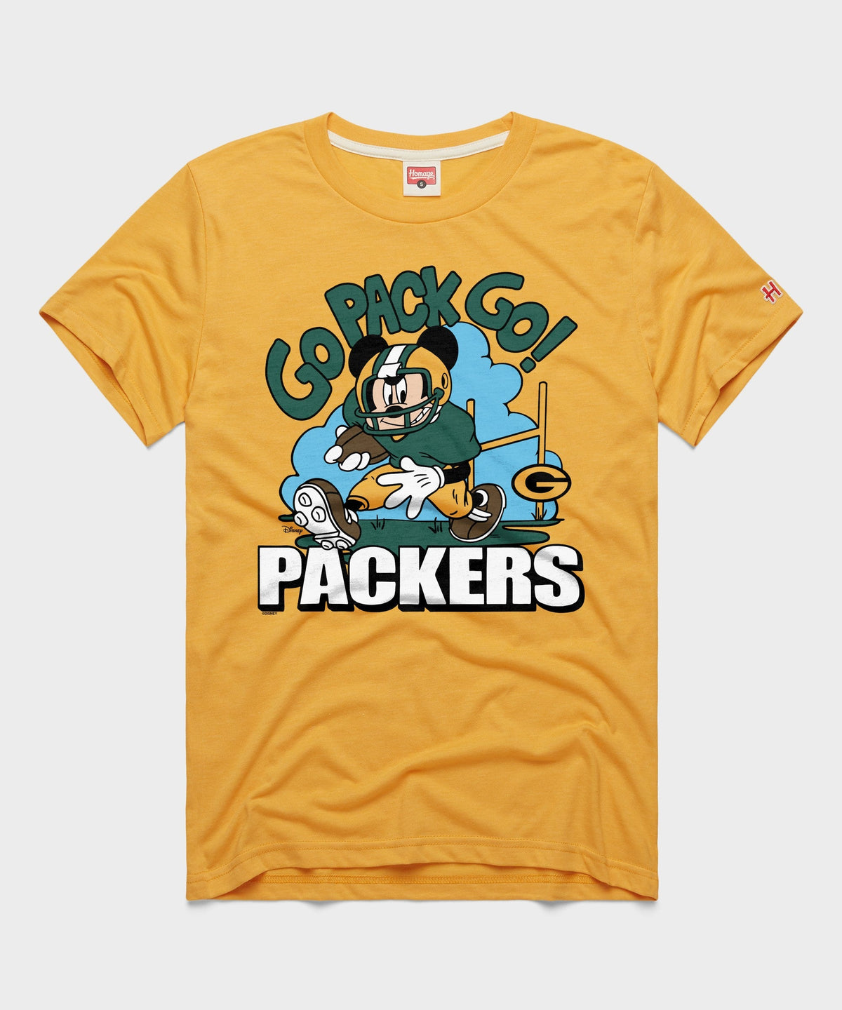 Mickey Mouse x Green Bay Packers Go Pack Go'