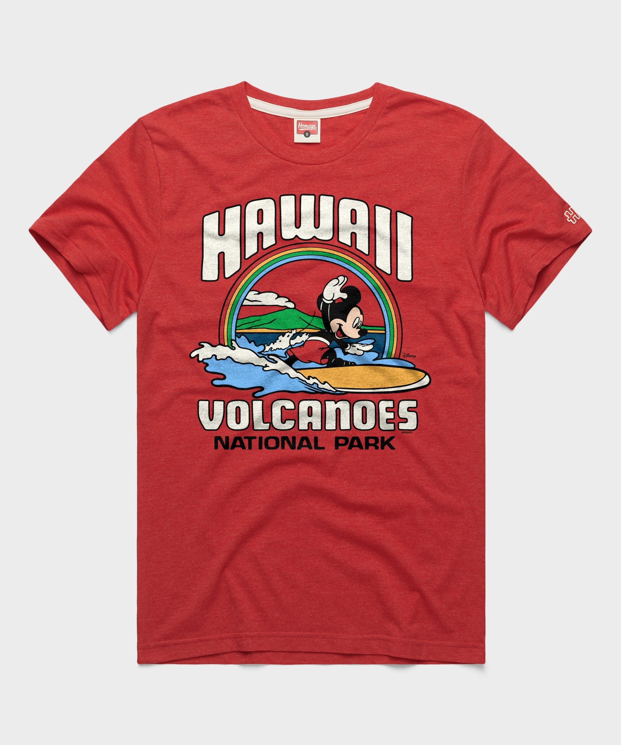 Mickey Mouse x Hawaii Volcanoes National Park