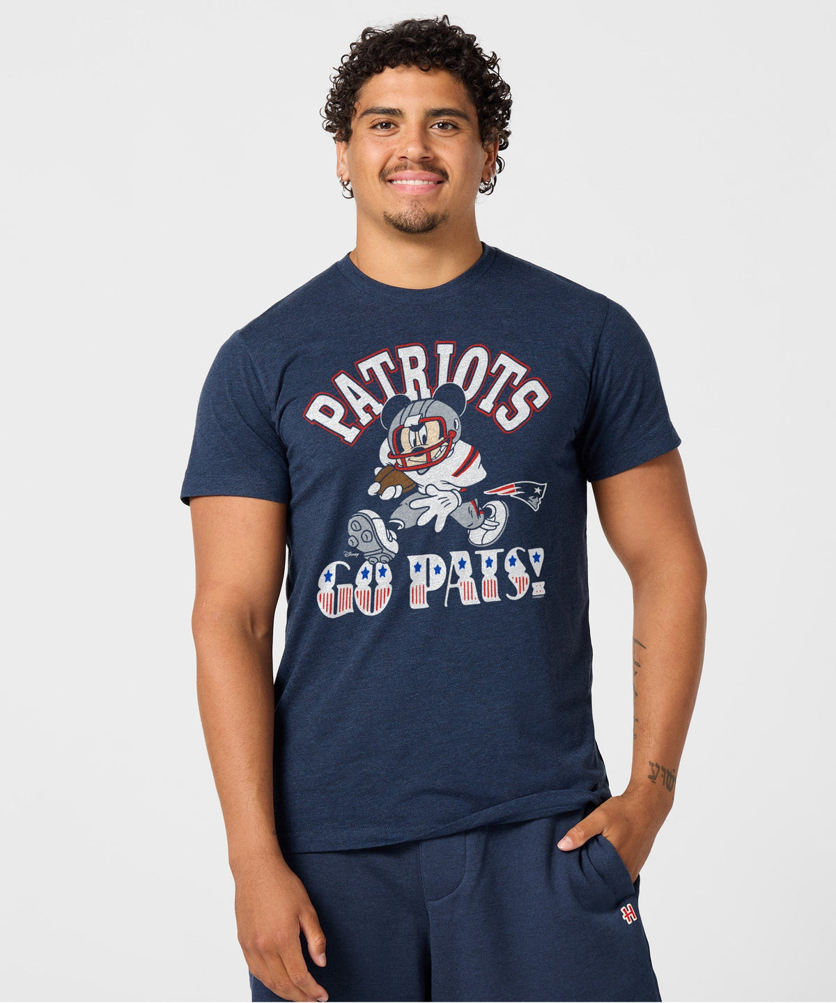 Mickey Mouse x New England Patriots
