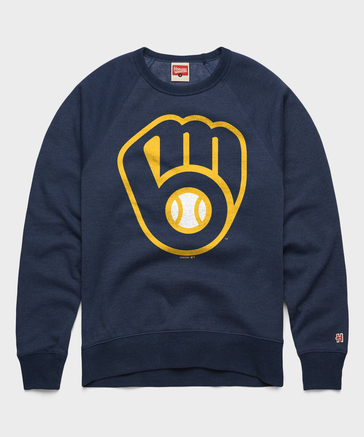 Milwaukee Brewers Cap Logo '20 Crewneck