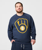 Milwaukee Brewers Cap Logo '20 Crewneck