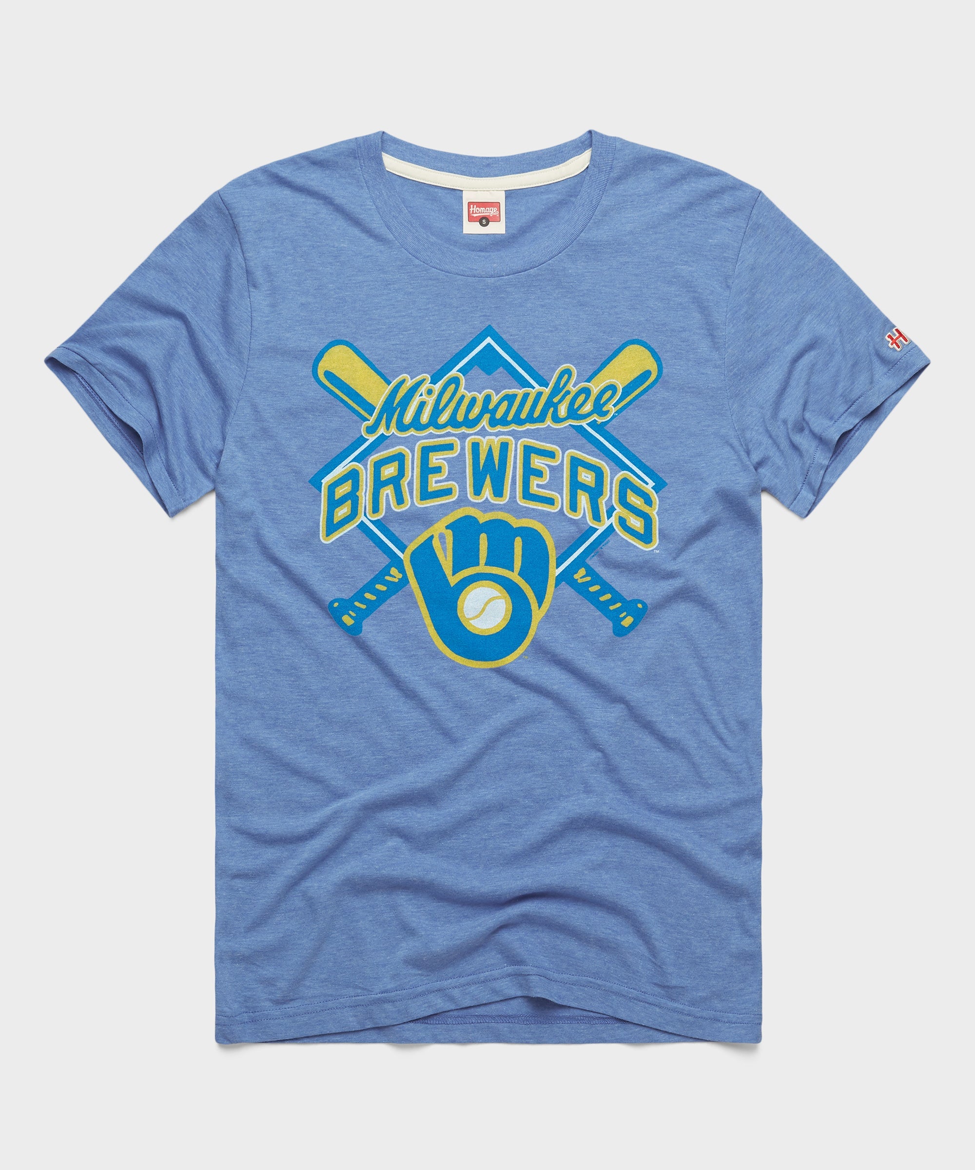 Milwaukee Brewers Diamond Light Blue