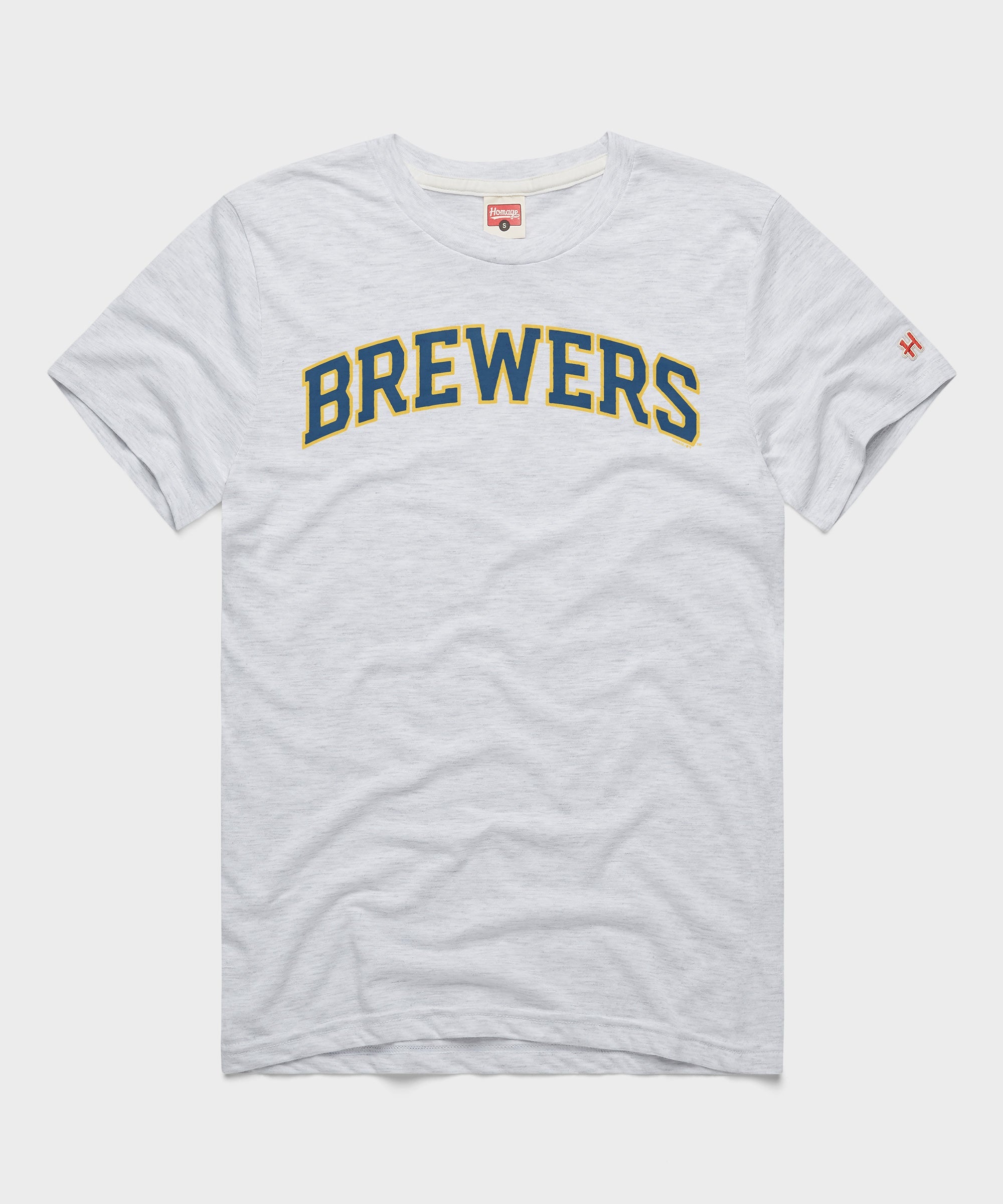 Milwaukee Brewers Jersey Logo '20 Ash