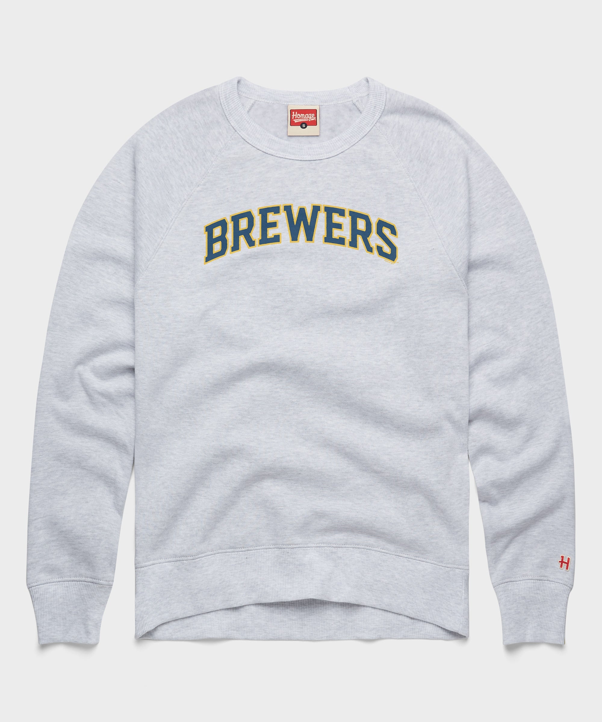 Milwaukee Brewers Jersey Logo '20 Crewneck