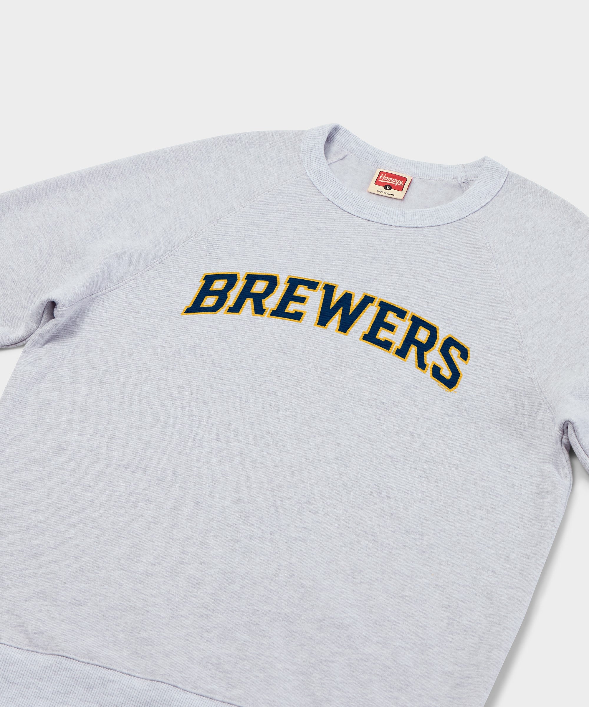 Milwaukee Brewers Jersey Logo '20 Crewneck
