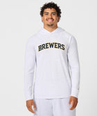 Milwaukee Brewers Jersey Logo '20 Lightweight Hoodie