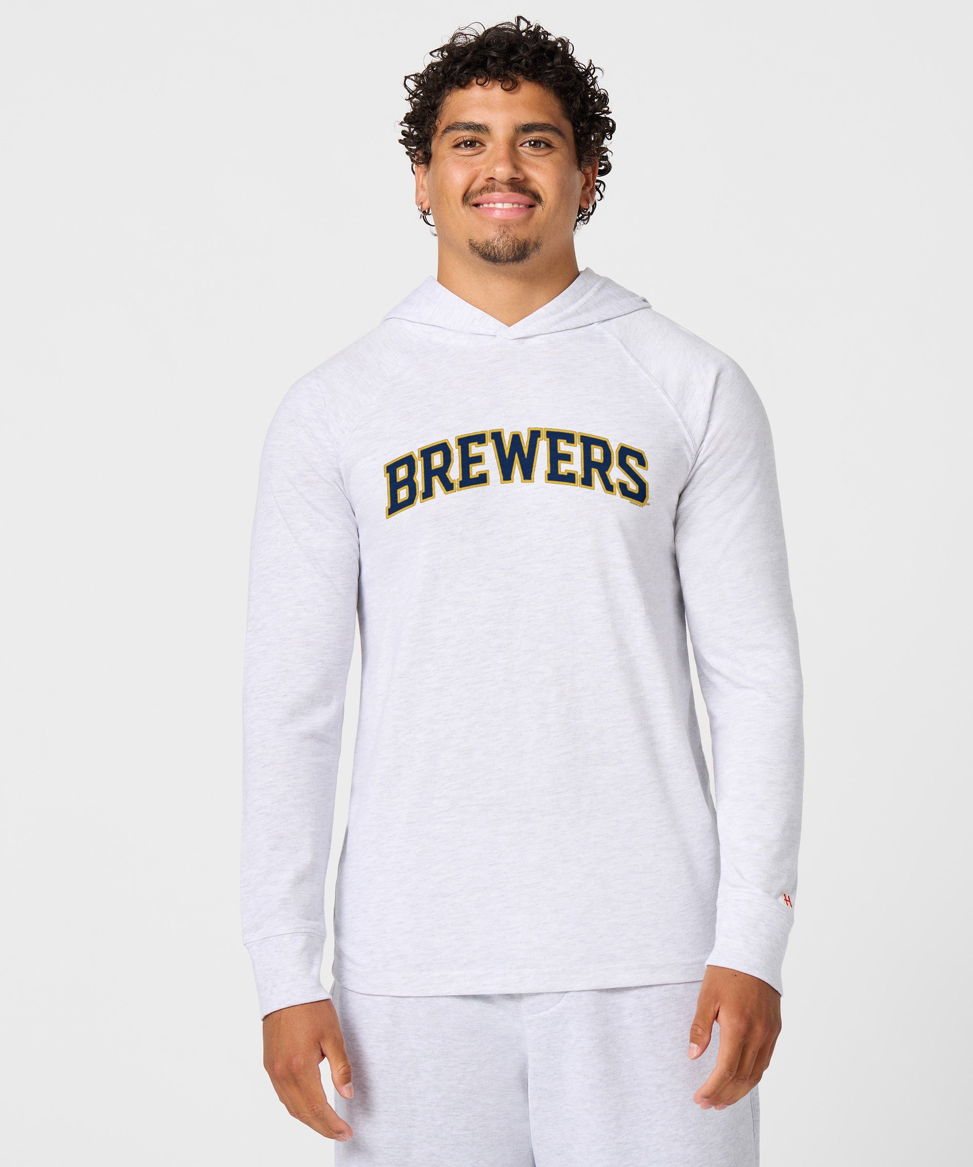 Milwaukee Brewers Jersey Logo '20 Lightweight Hoodie