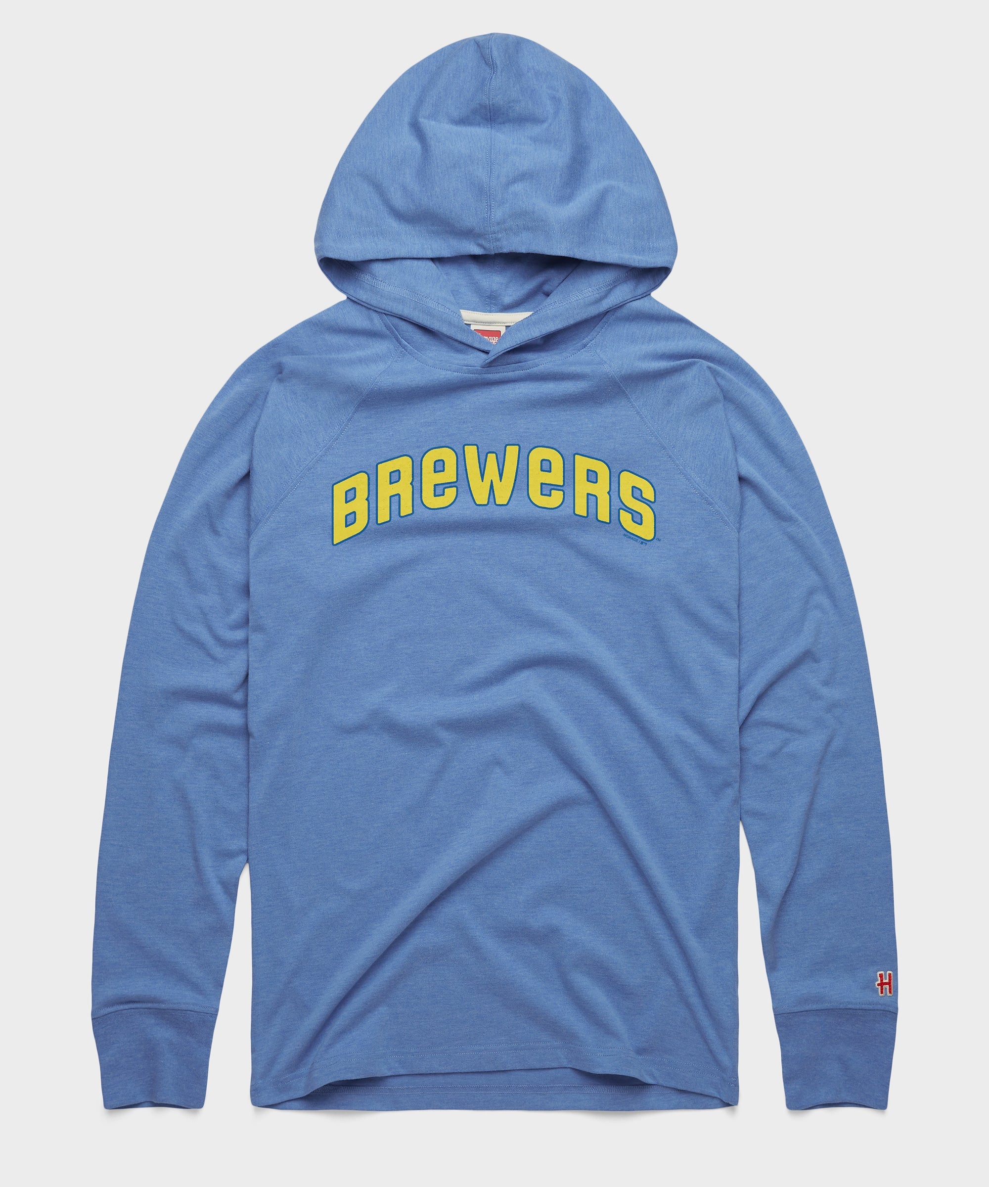 Milwaukee Brewers Jersey Logo '70 Lightweight Hoodie
