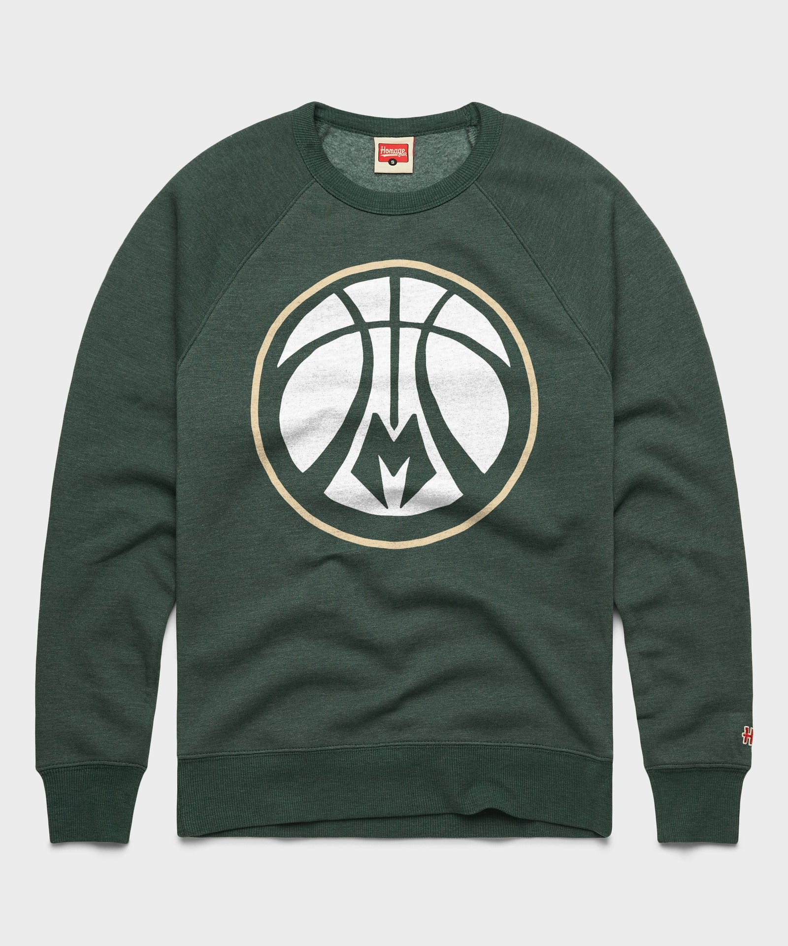 Milwaukee Bucks Alt Logo Crewneck
