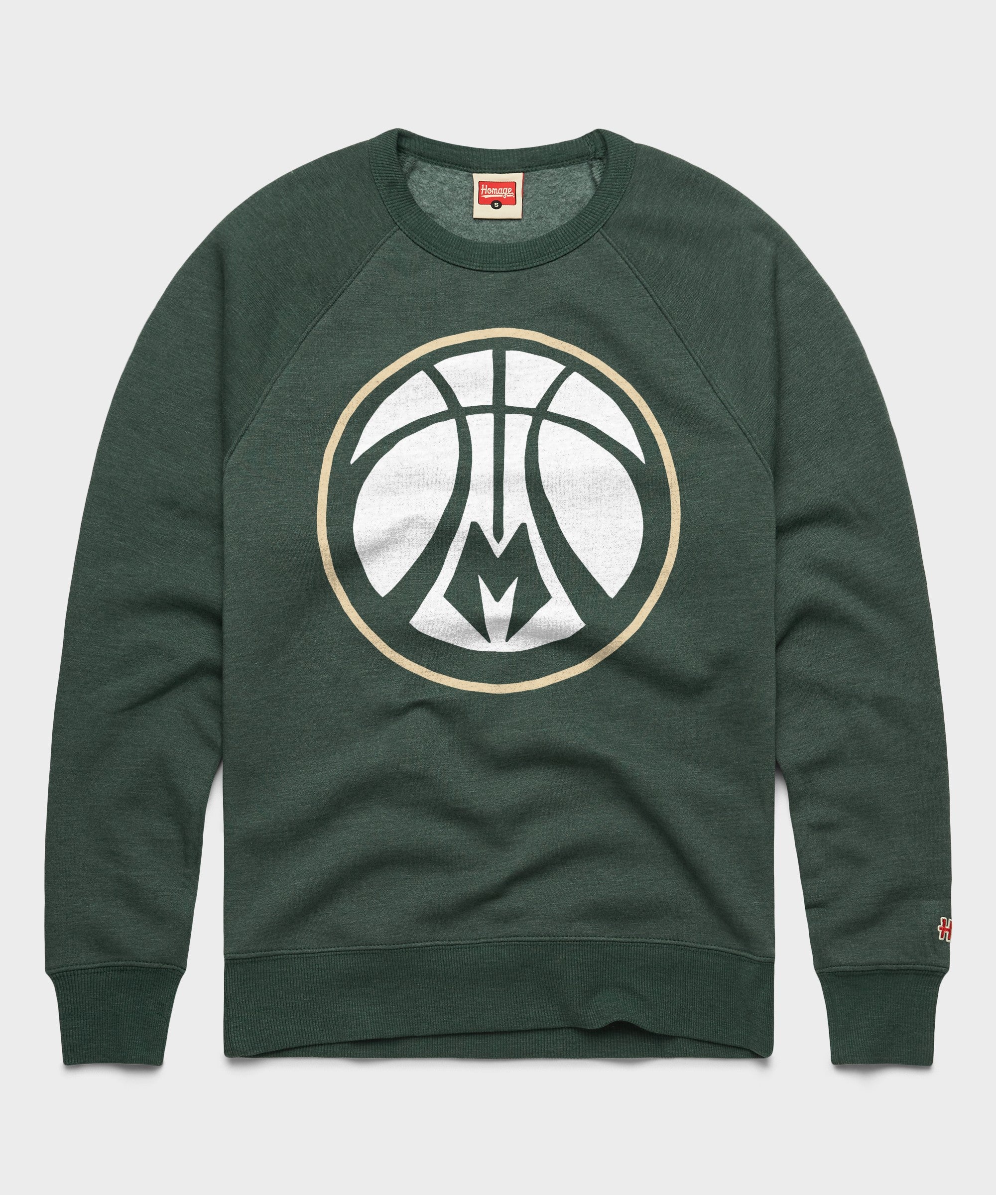 Milwaukee Bucks Alt Logo Crewneck