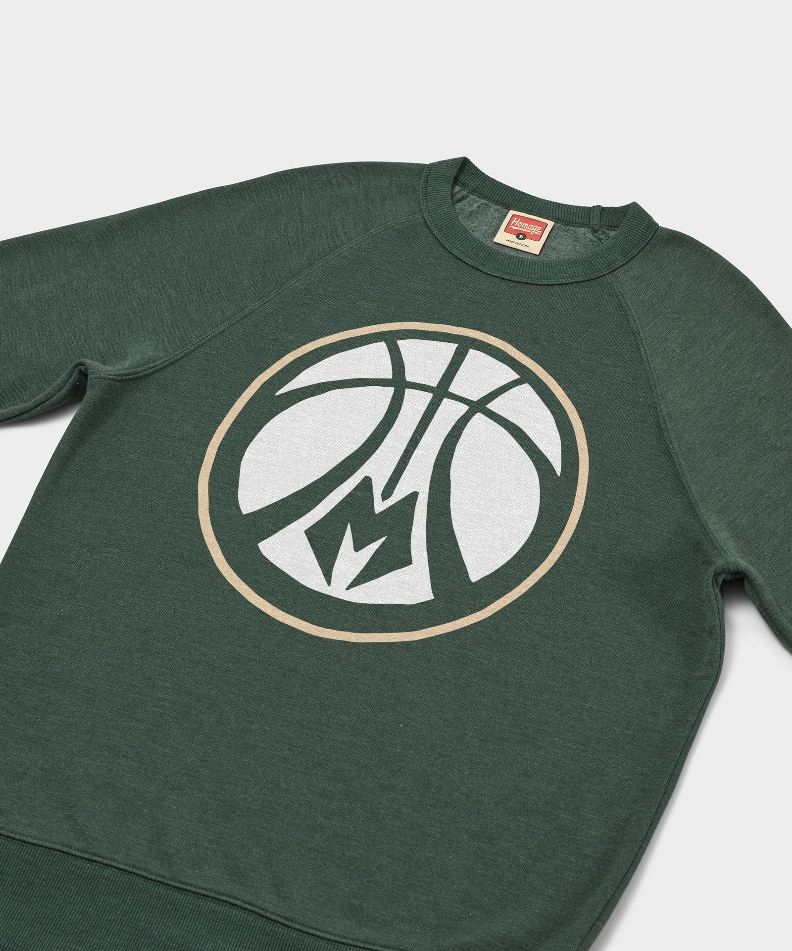 Milwaukee Bucks Alt Logo Crewneck