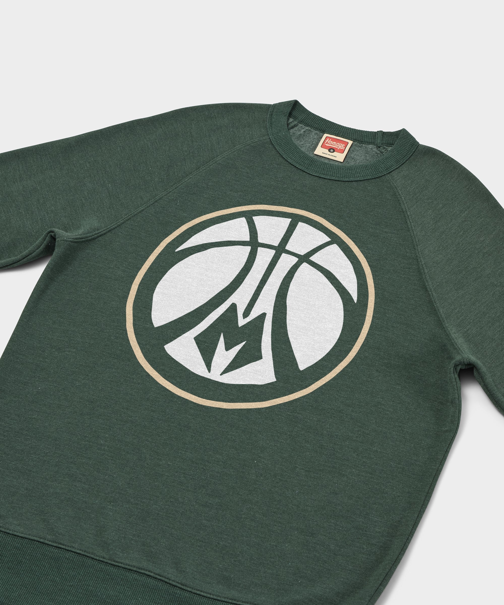 Milwaukee Bucks Alt Logo Crewneck