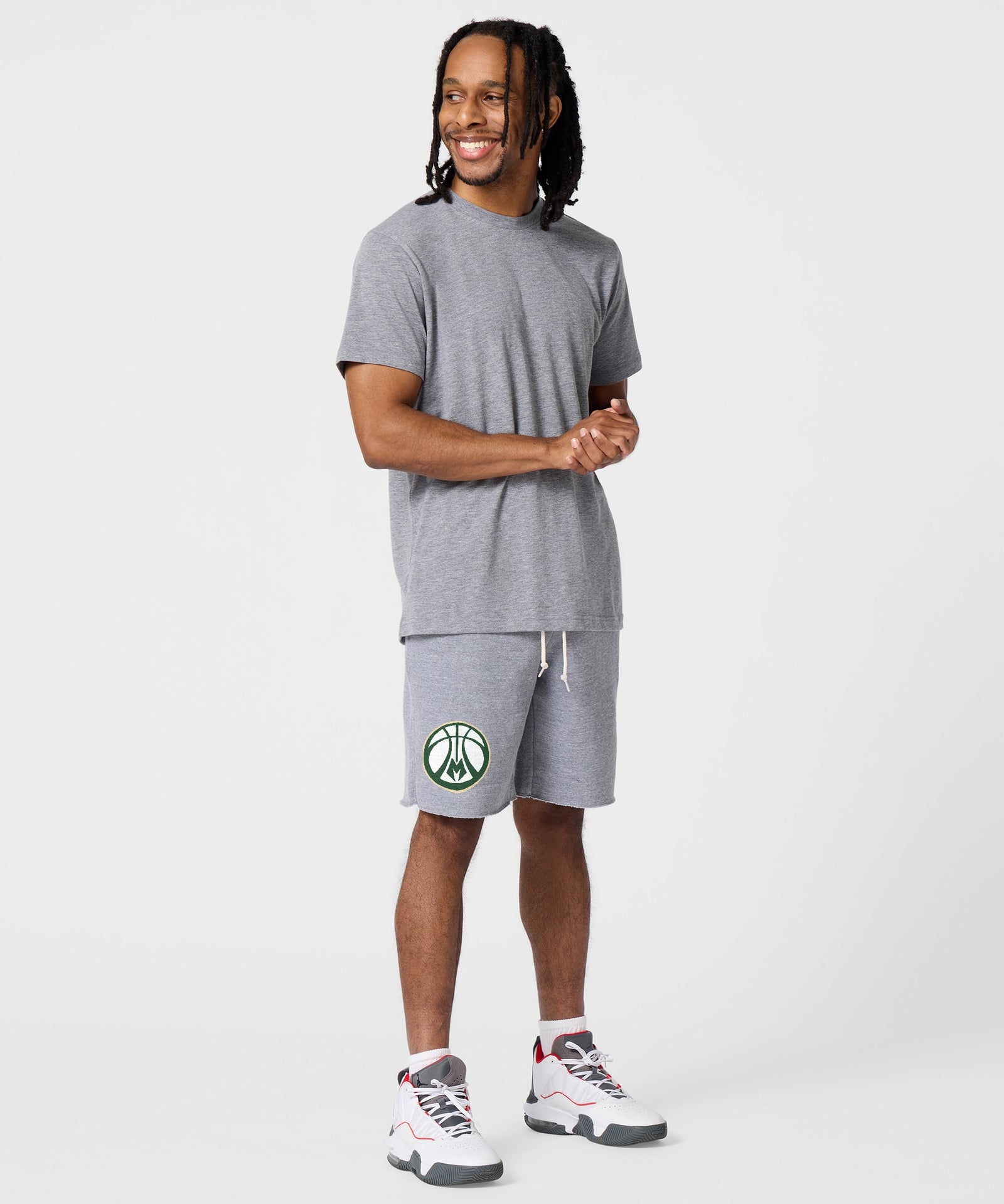 Milwaukee Bucks Alt Logo Sweat Shorts