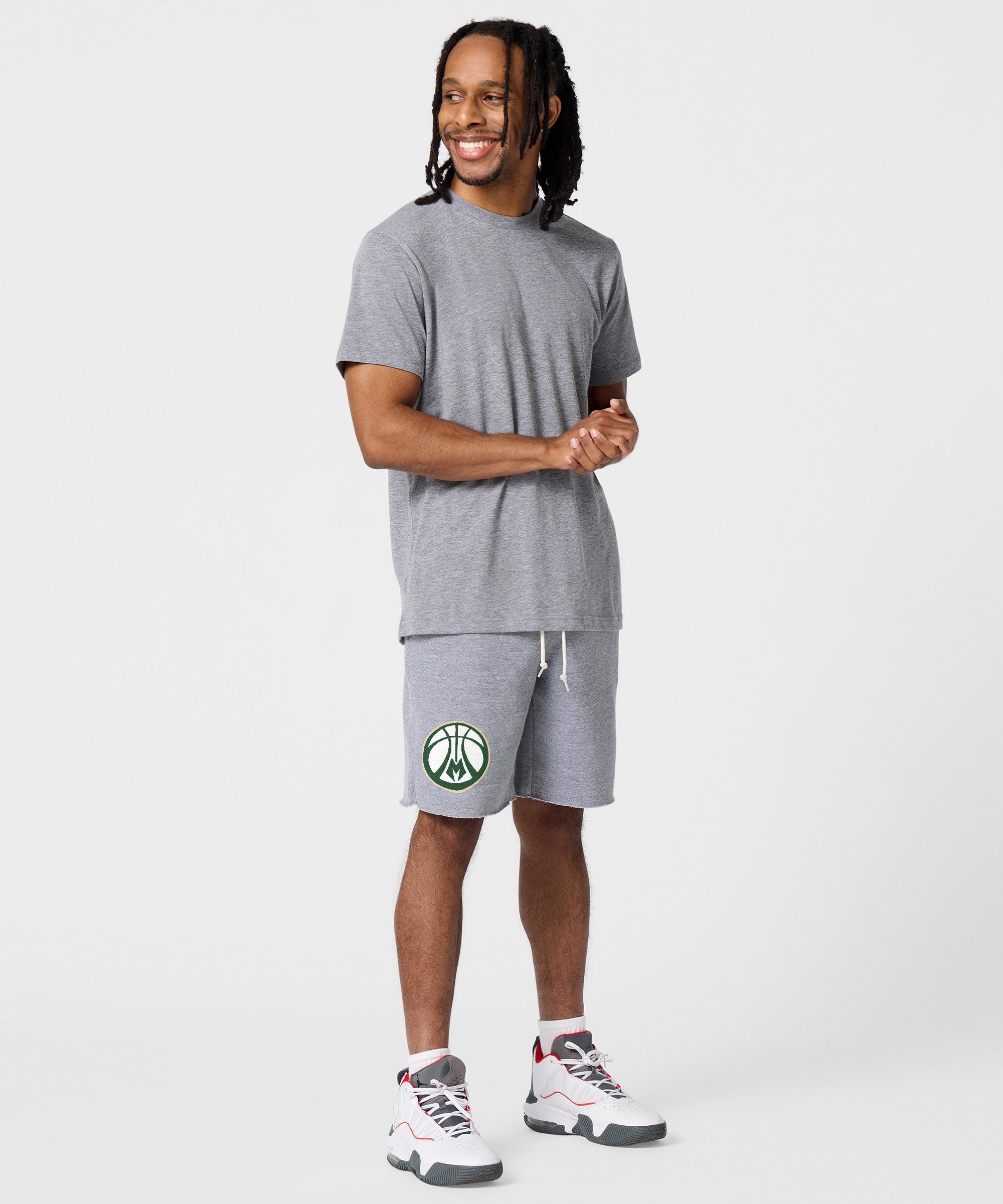 Milwaukee Bucks Alt Logo Sweat Shorts